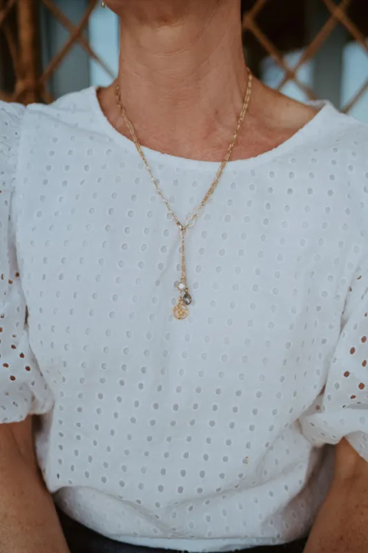 New Gold Bee Necklace | #2 sold by Goldie Lew