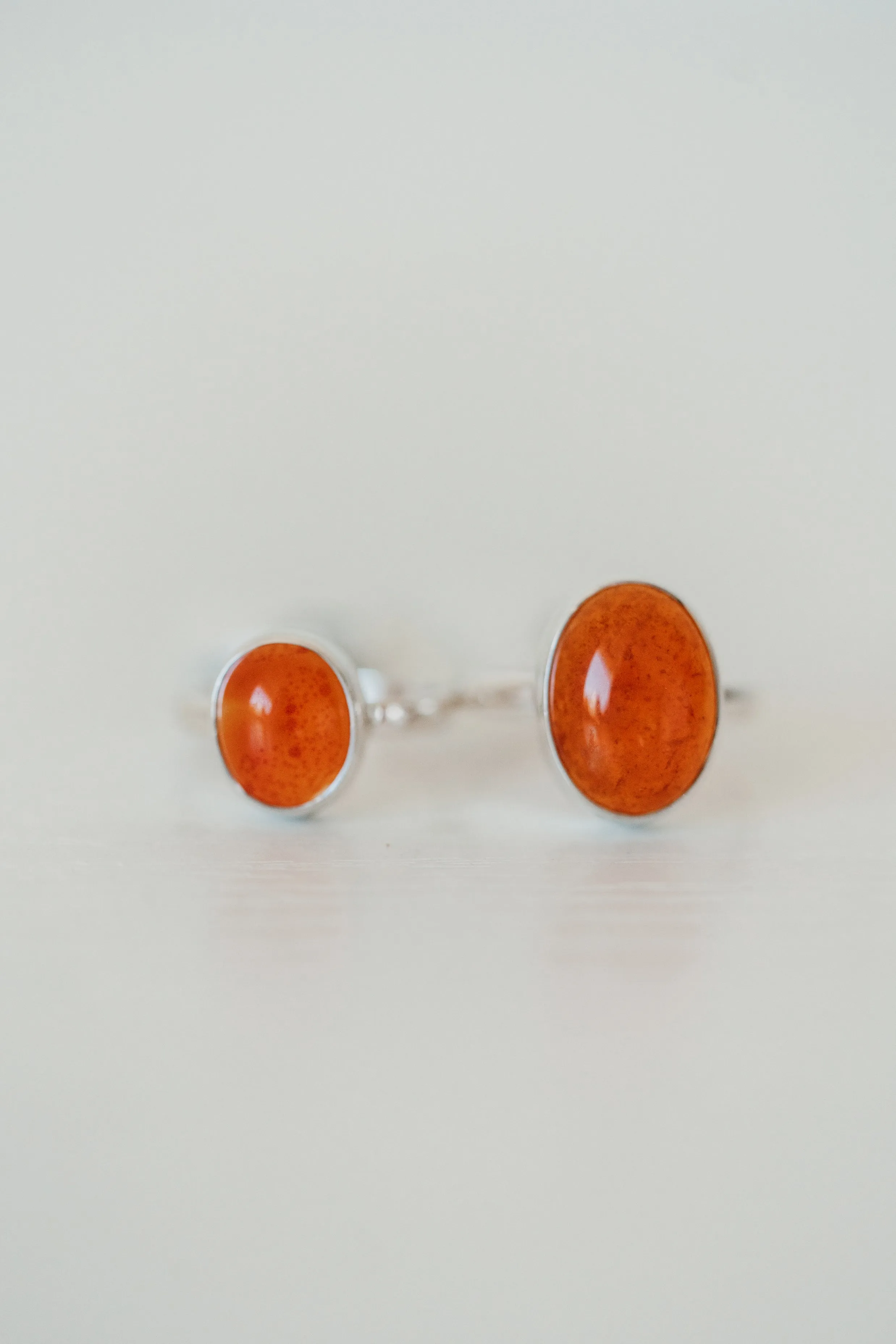 Mesa Ring | Carnelian sold by Goldie Lew