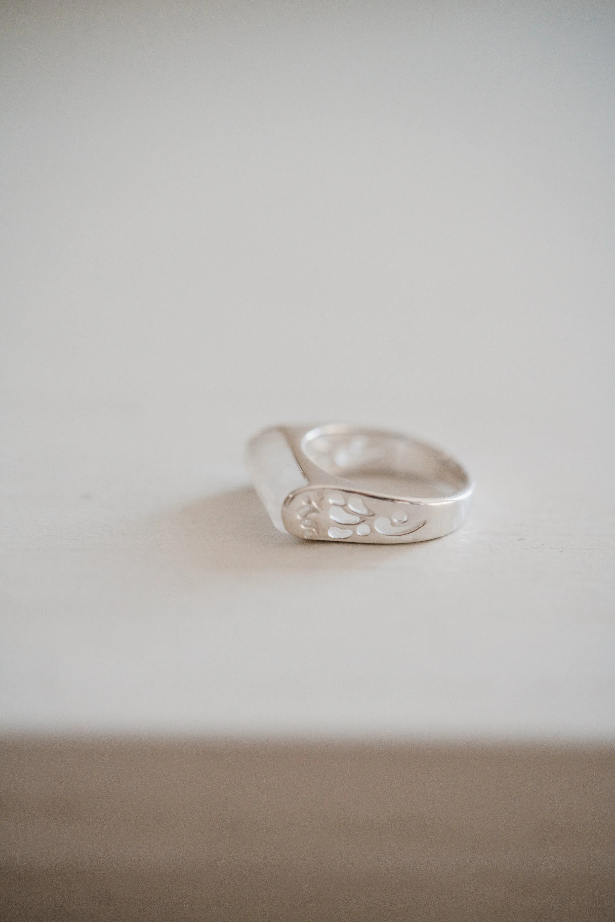 Joey Ring | Moonstone sold by Goldie Lew product image thumbnail 2