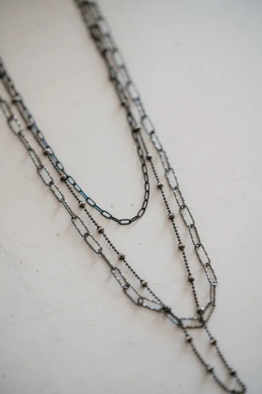 Silver Necklace Set #3 sold by Goldie Lew