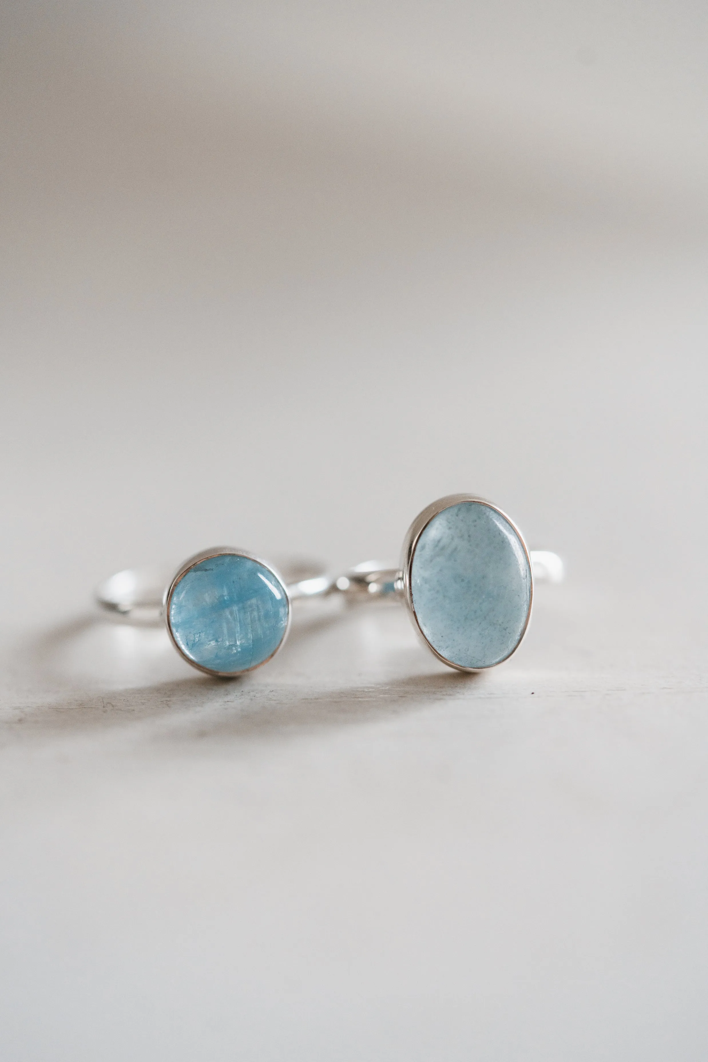 Jackson Ring | Small | Aquamarine - FINAL SALE sold by Goldie Lew