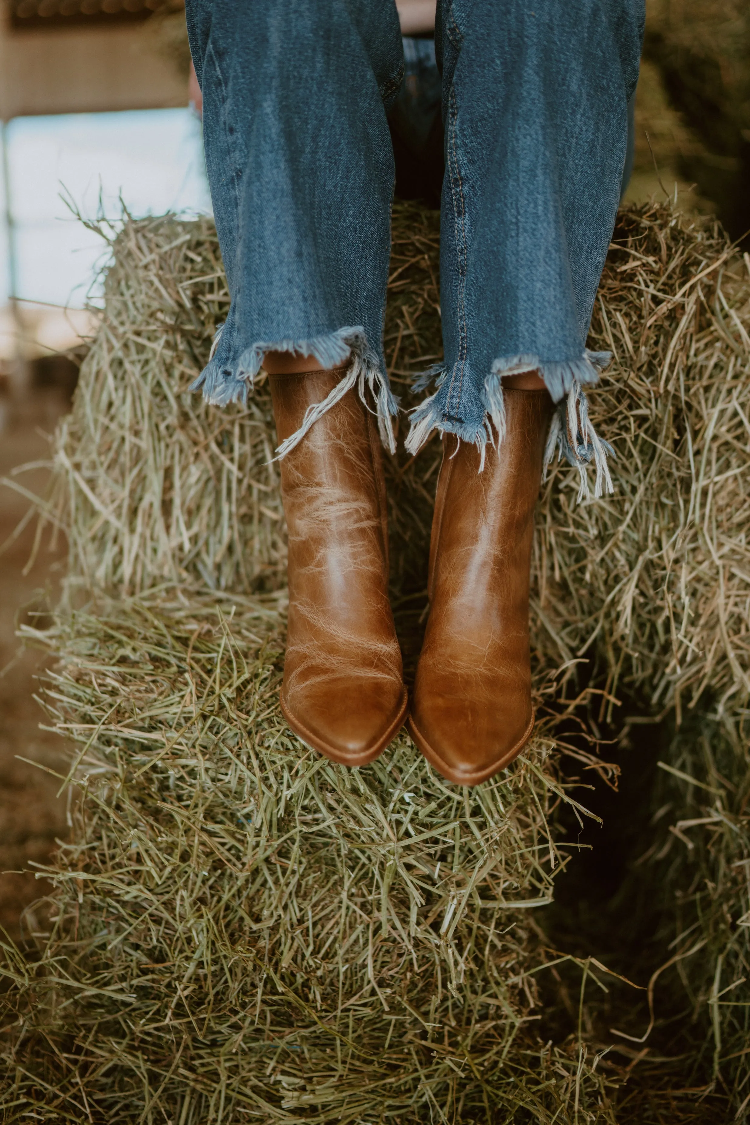 Caty Boot | Vintage Tan sold by Goldie Lew