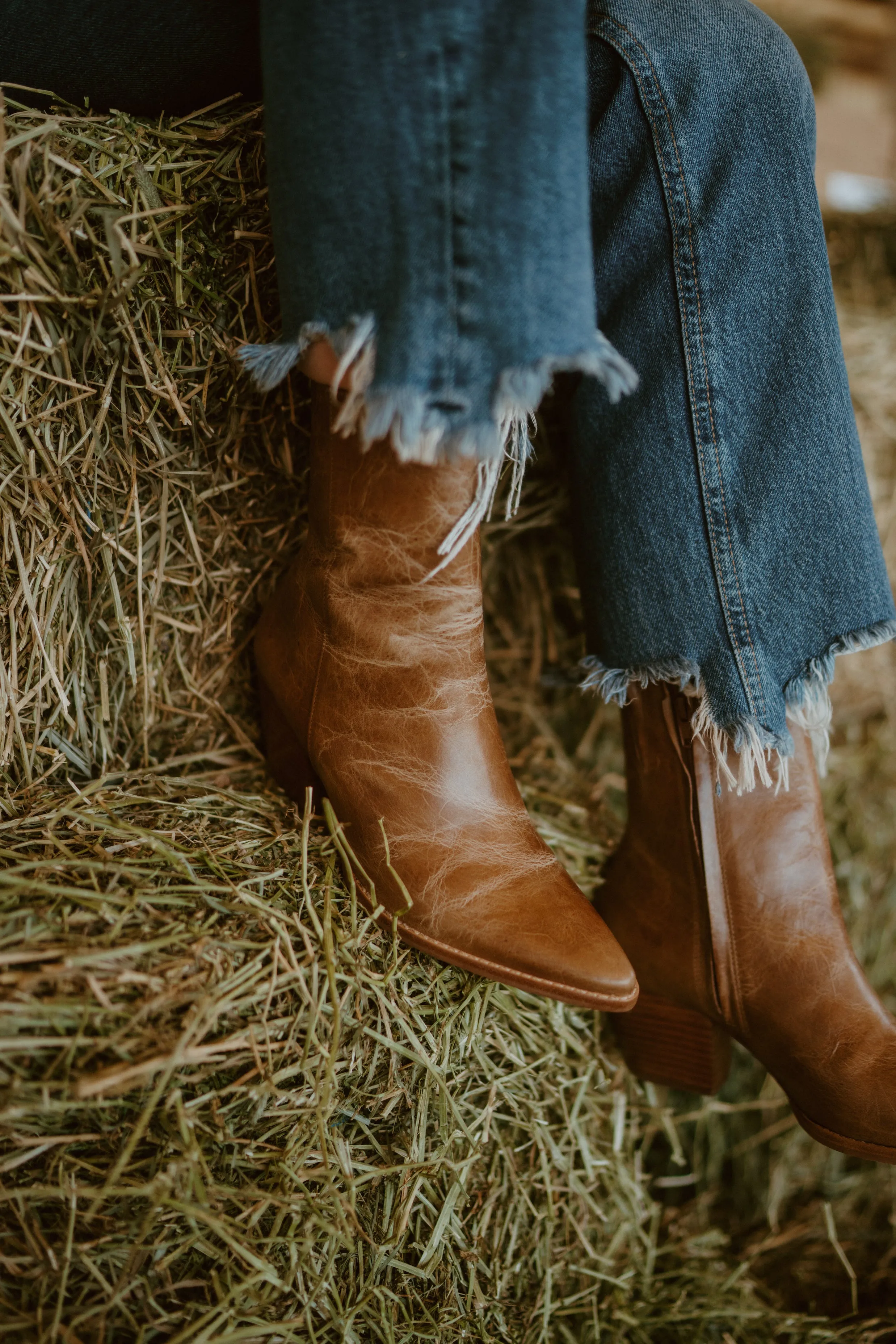 Caty Boot | Vintage Tan sold by Goldie Lew product image thumbnail 4