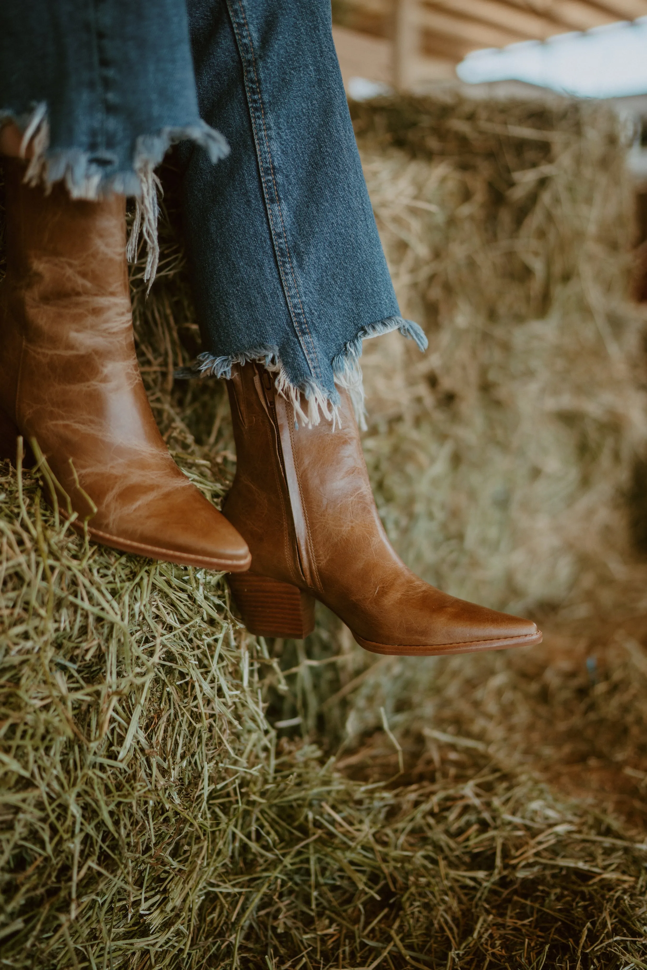 Caty Boot | Vintage Tan sold by Goldie Lew product image thumbnail 3