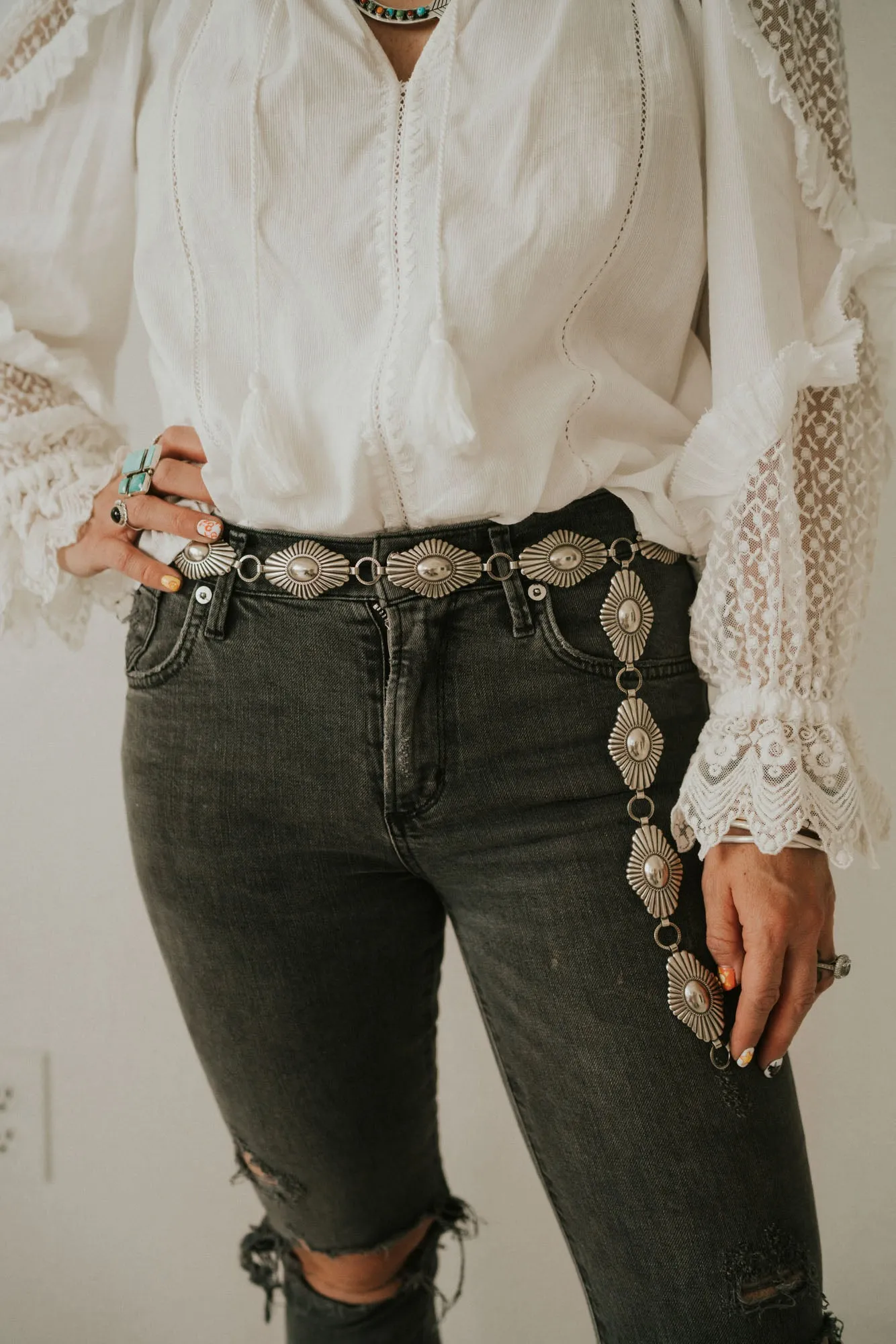 Concho Belt No. 08 sold by Goldie Lew product image thumbnail 2
