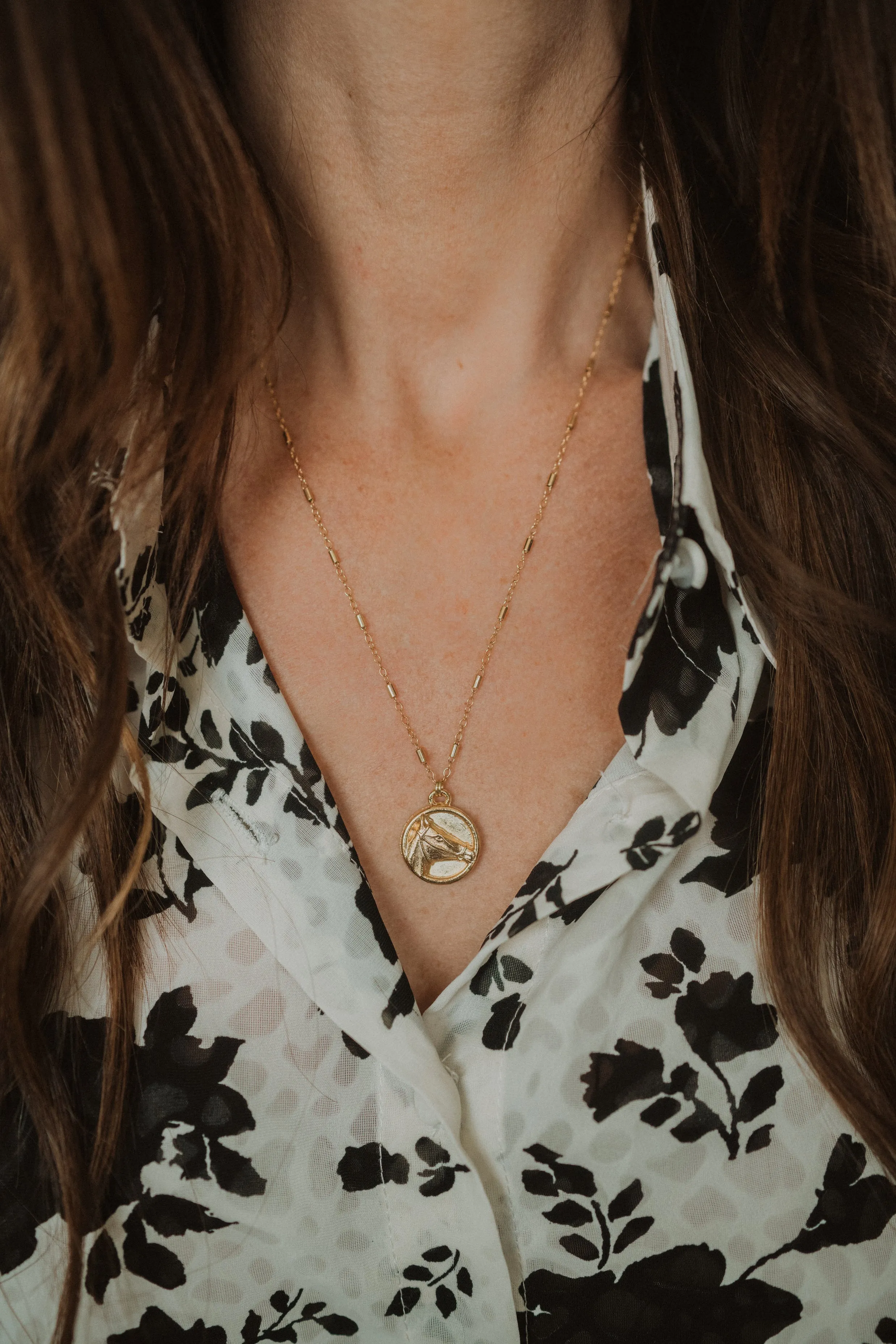 Blaze Necklace sold by Goldie Lew