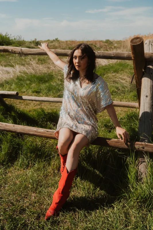 Bling It Back Dress sold by Goldie Lew