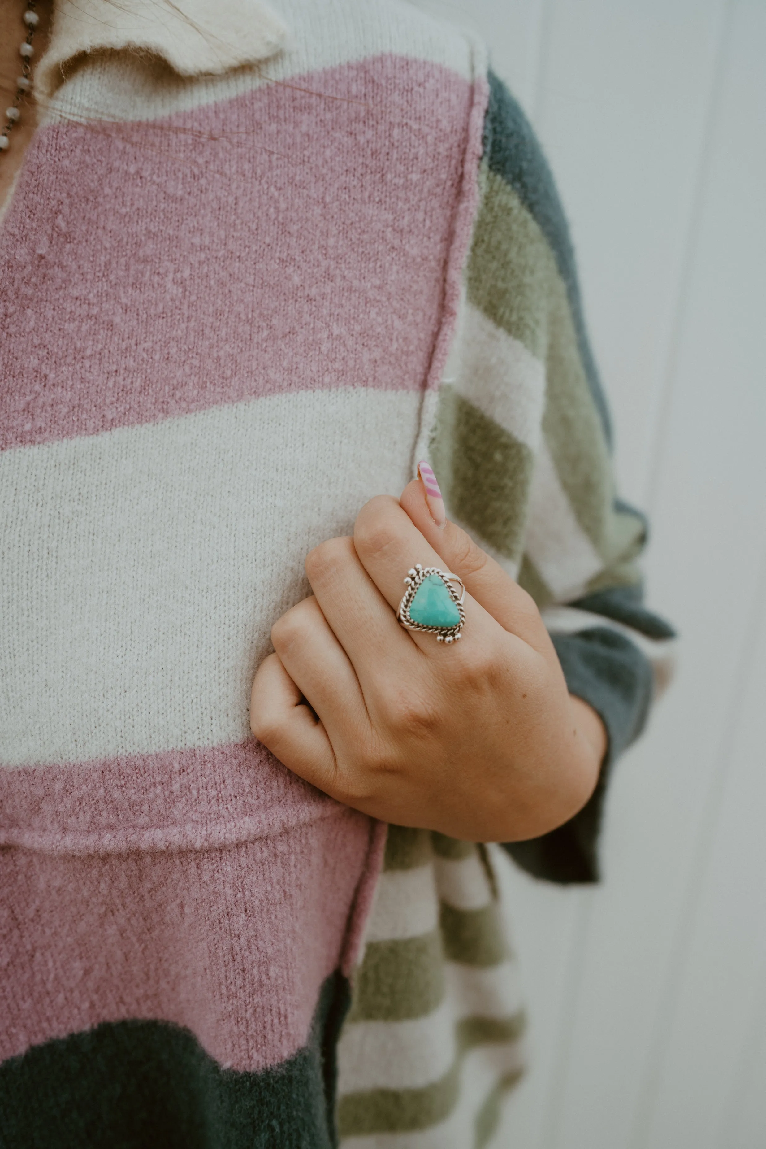 Astoria Ring | Turquoise sold by Goldie Lew product image thumbnail 2