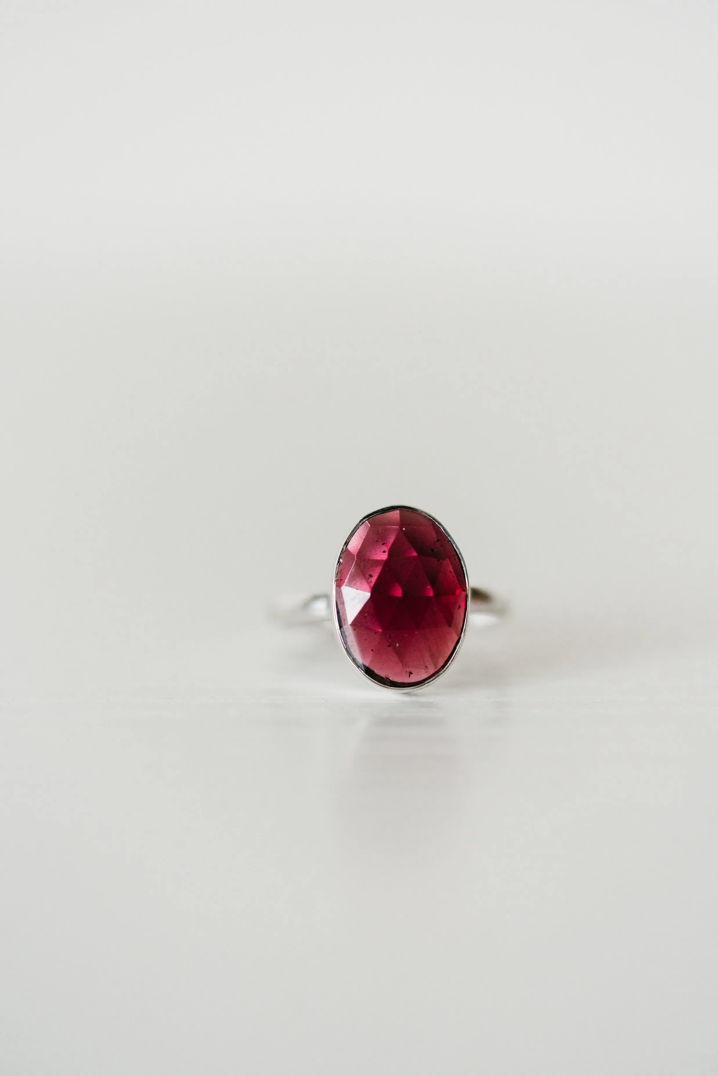 Patty Ring | Red Garnet sold by Goldie Lew product image thumbnail 5