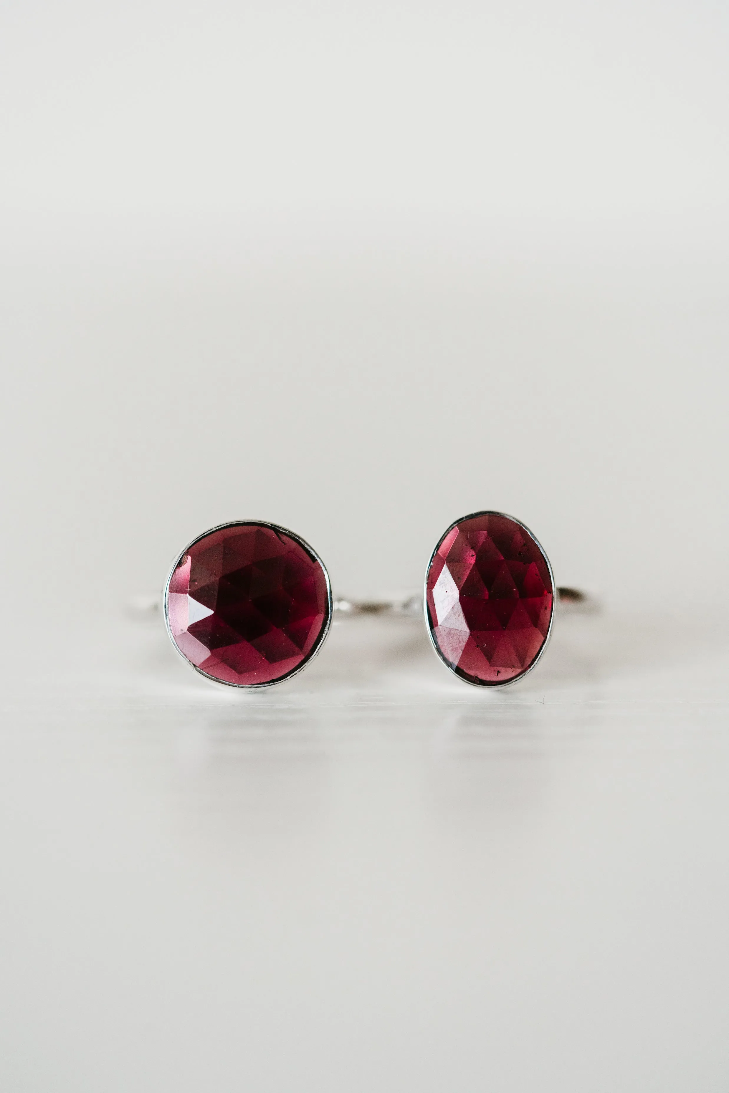 Patty Ring | Red Garnet sold by Goldie Lew