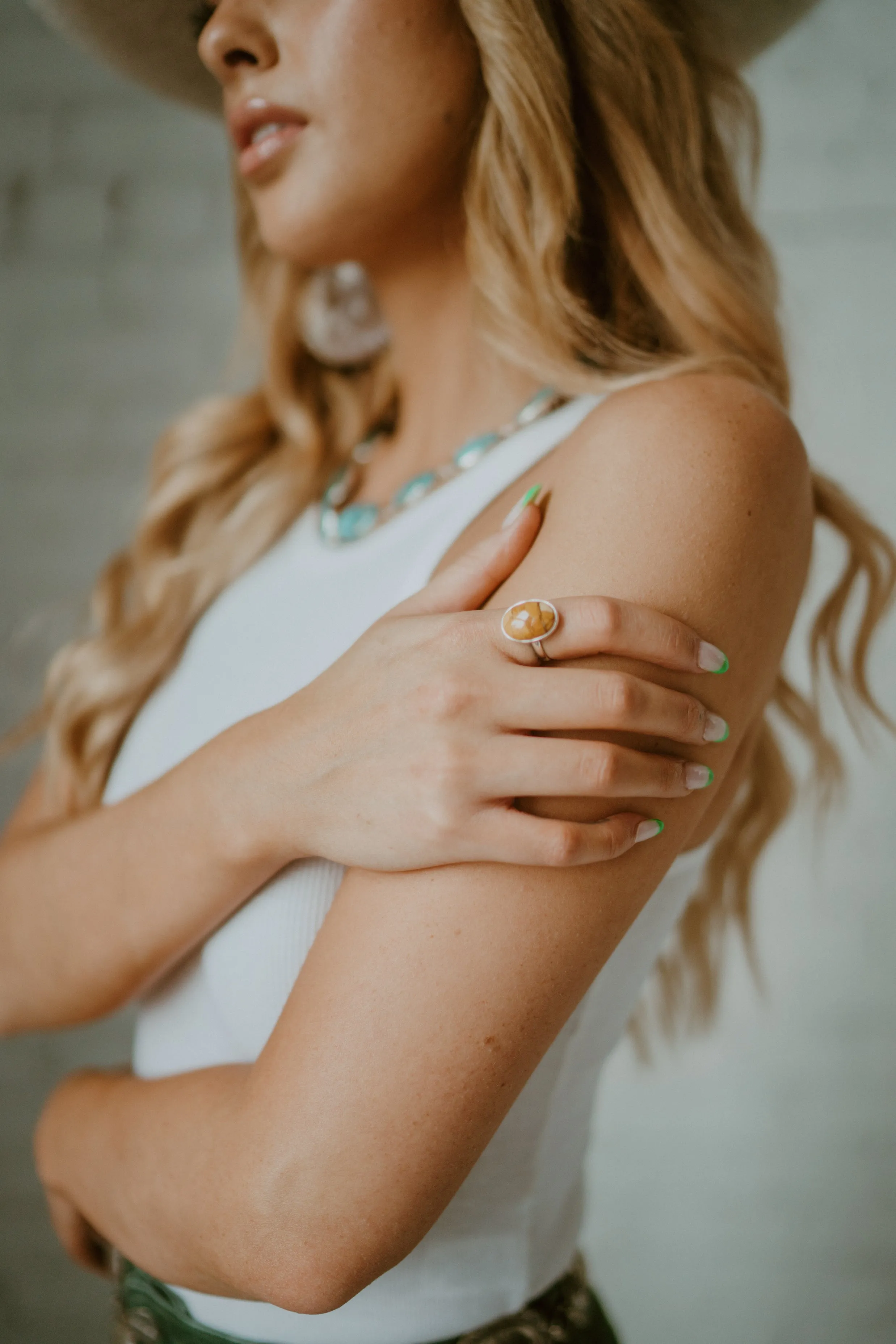 Bonnie Ring | Brecciated Mookiate - FINAL SALE sold by Goldie Lew product image thumbnail 4