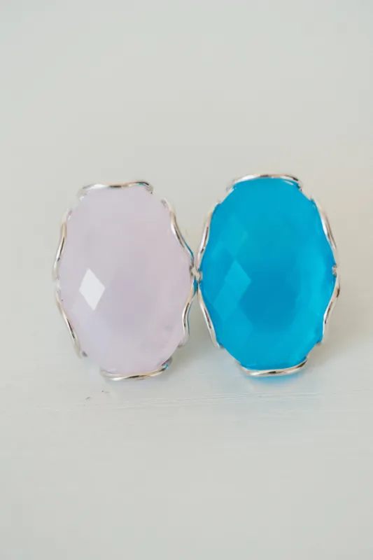 Cece Ring | Chalcedony sold by Goldie Lew