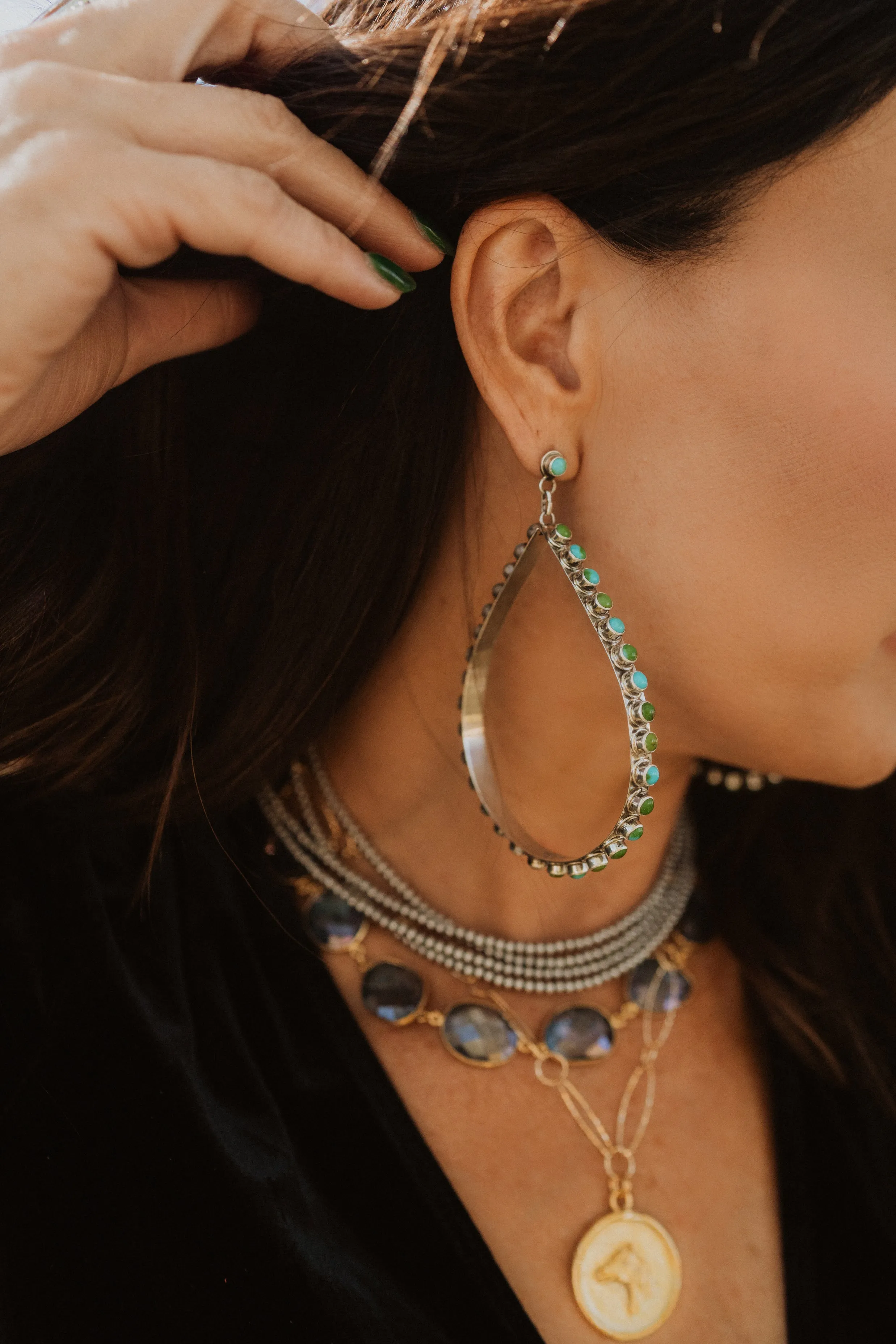 Xanthe Earrings sold by Goldie Lew product image thumbnail 2