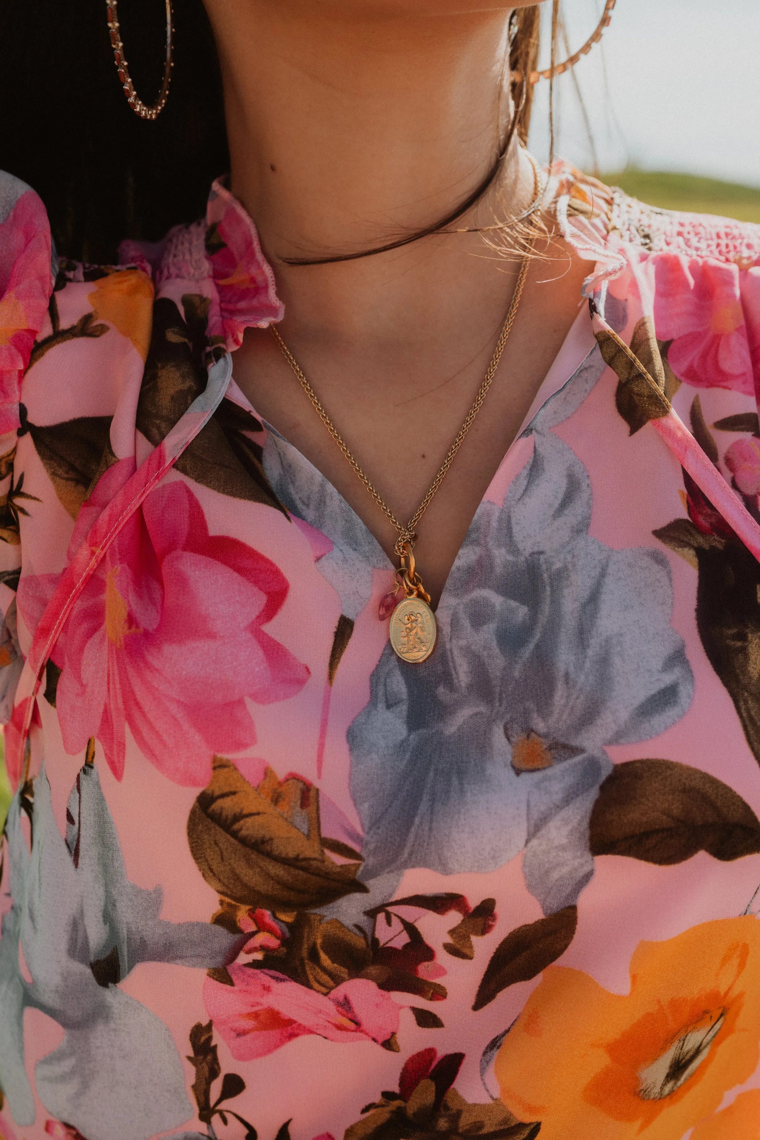 Guardian Angel Necklace | Gold - FINAL SALE sold by Goldie Lew