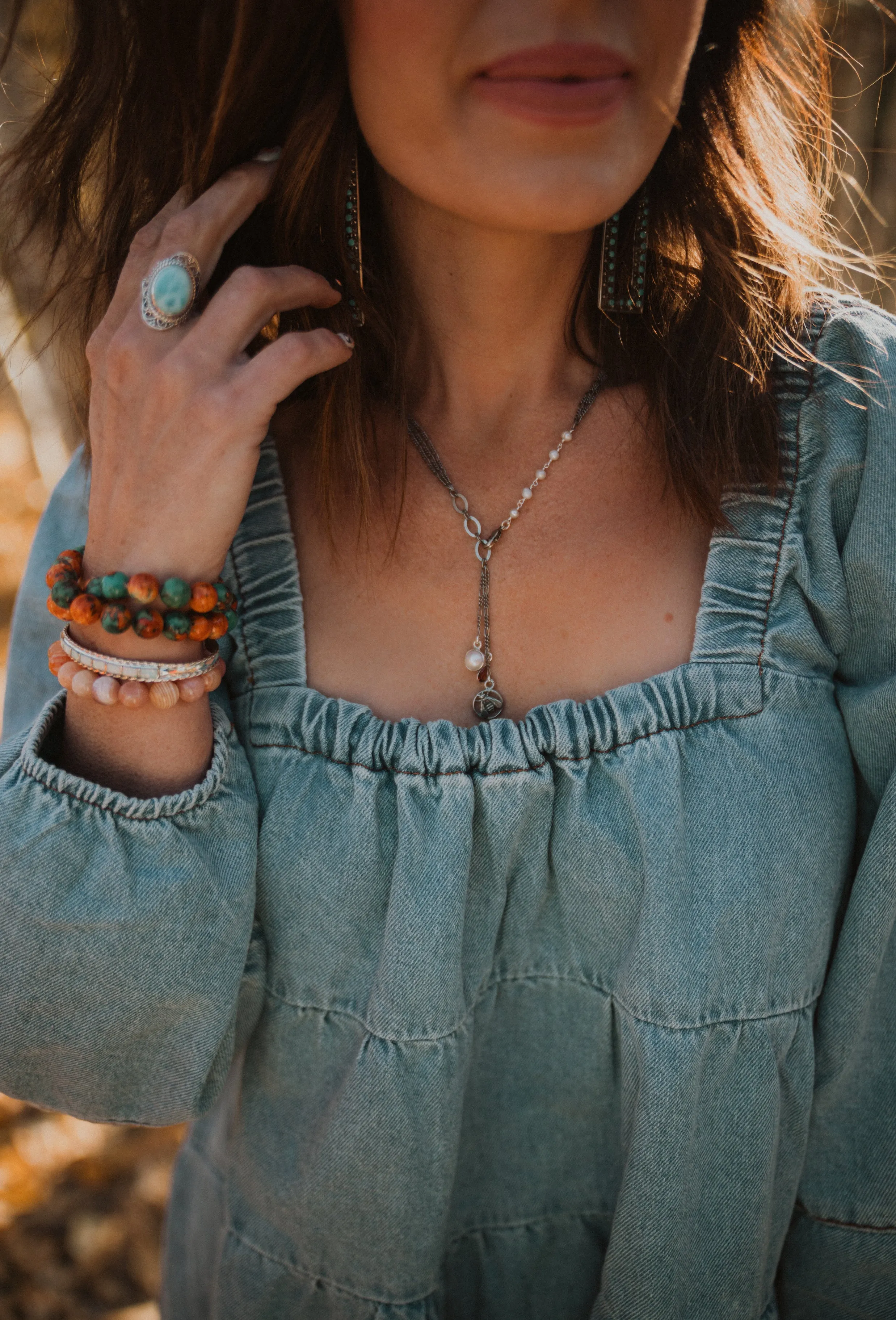 New Silver Bee Necklace #2 sold by Goldie Lew product image thumbnail 2