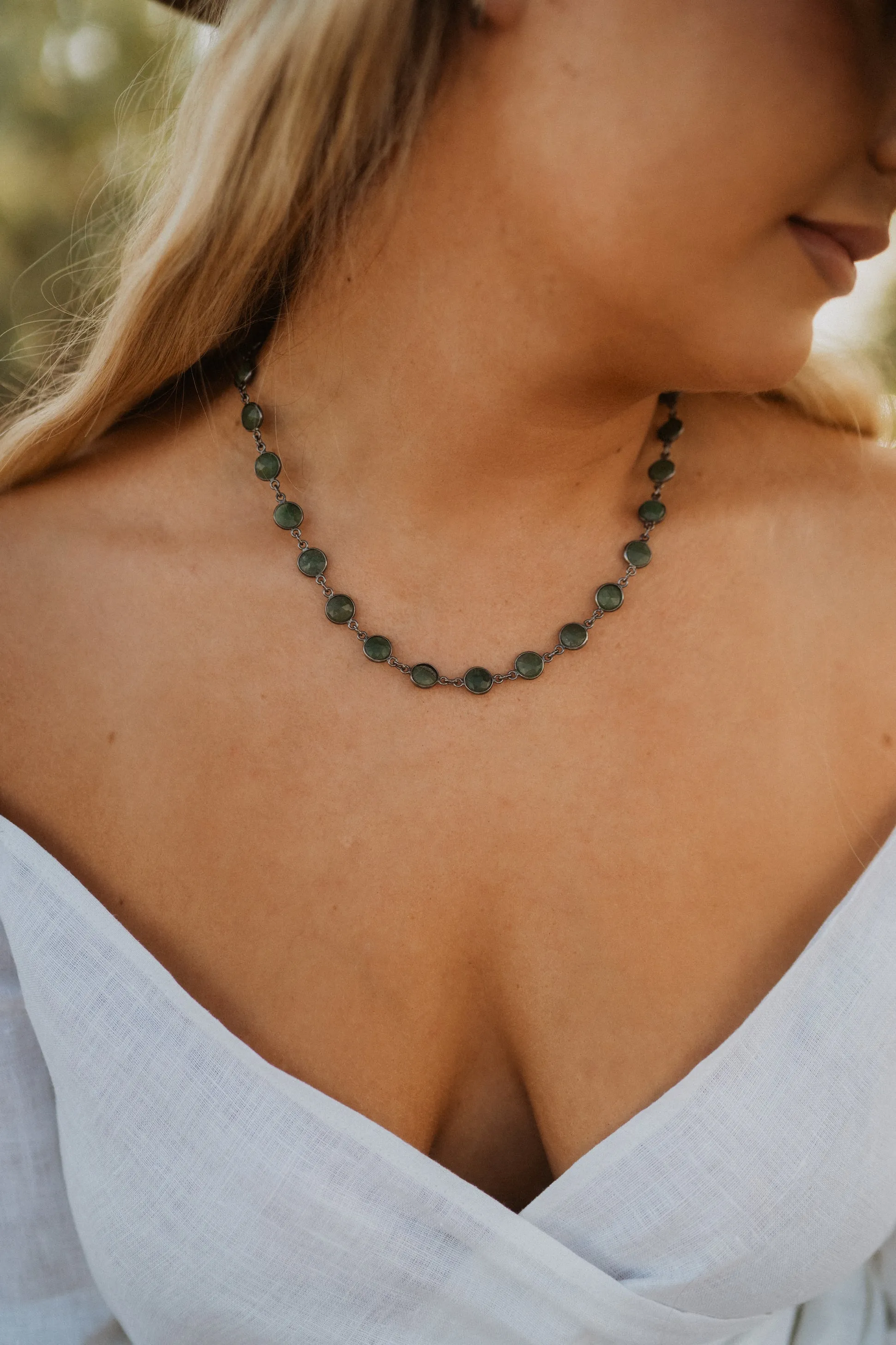 Oscar Necklace | Gold sold by Goldie Lew product image thumbnail 2