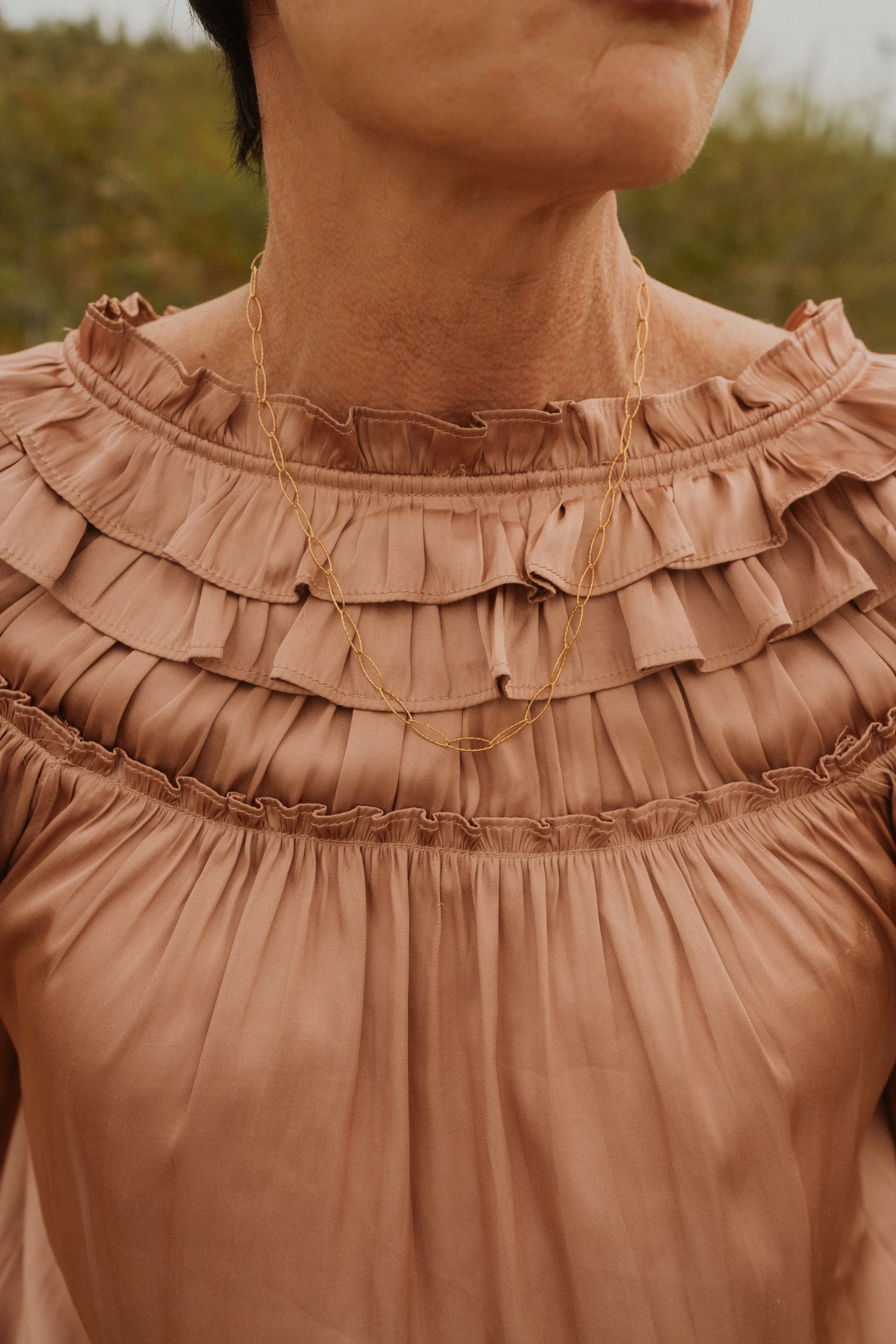 Etched Shelly Necklace | #3 sold by Goldie Lew product image thumbnail 5