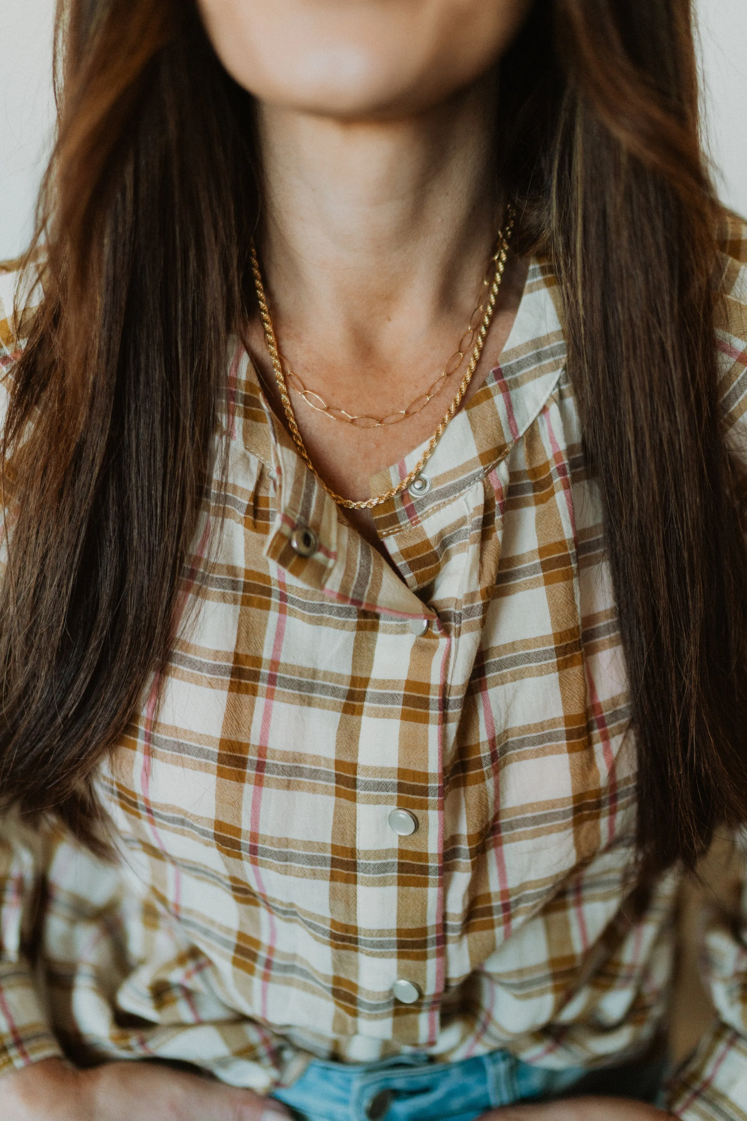 Etched Shelly Necklace | #3 sold by Goldie Lew product image thumbnail 4