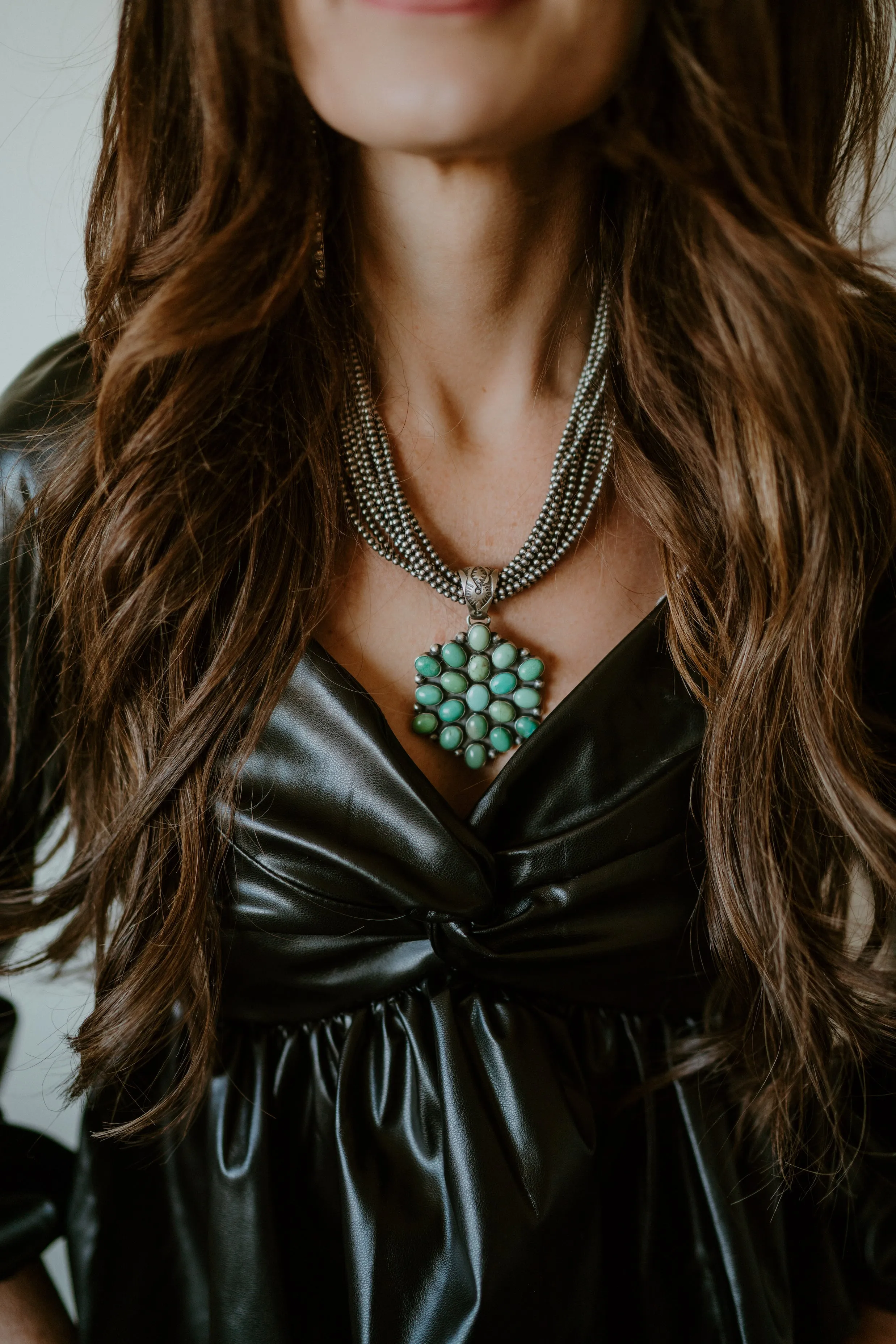 Myla Necklace | 18 inch | 10 strand sold by Goldie Lew product image thumbnail 3