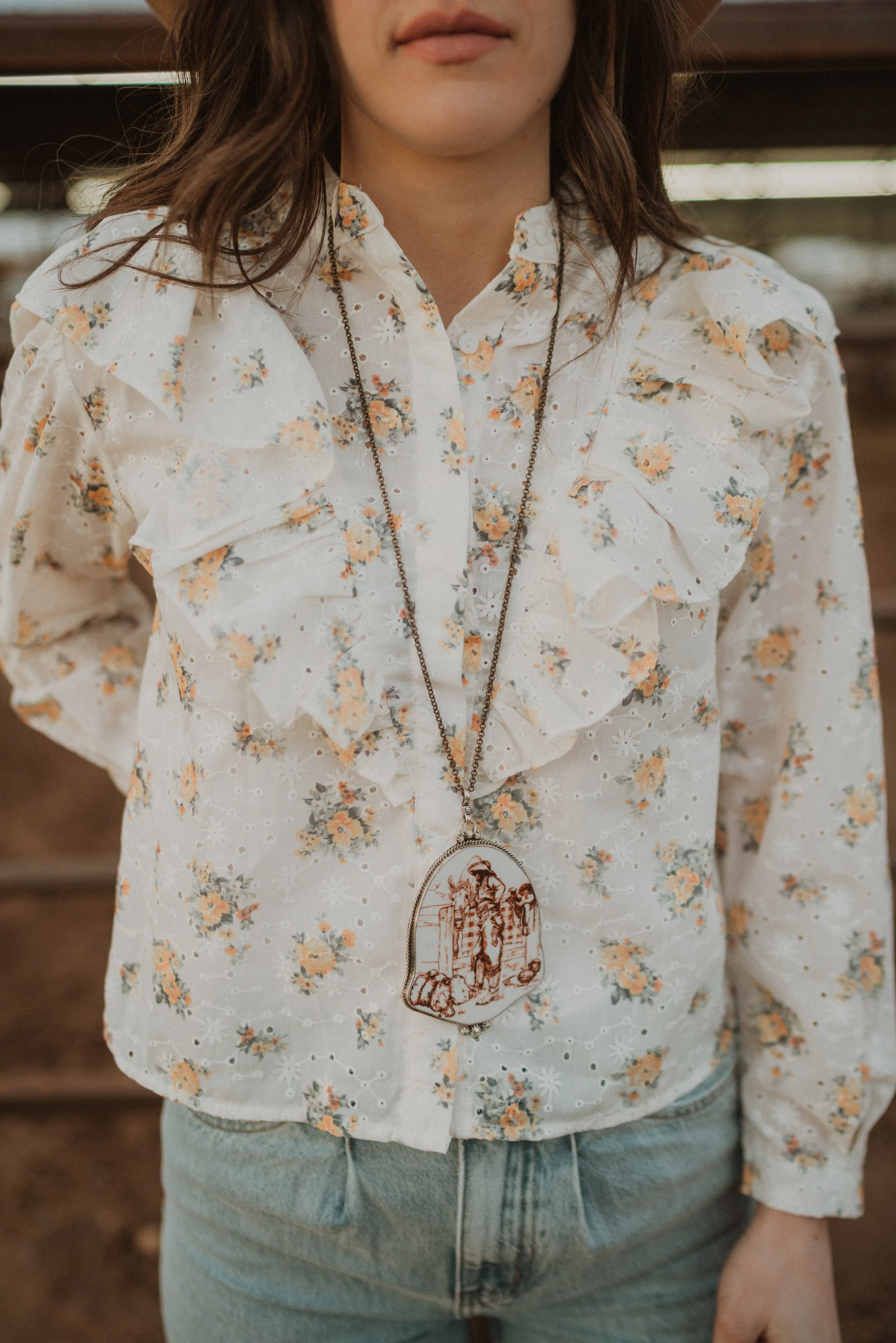 Western Traveler Necklace sold by Goldie Lew product image thumbnail 3