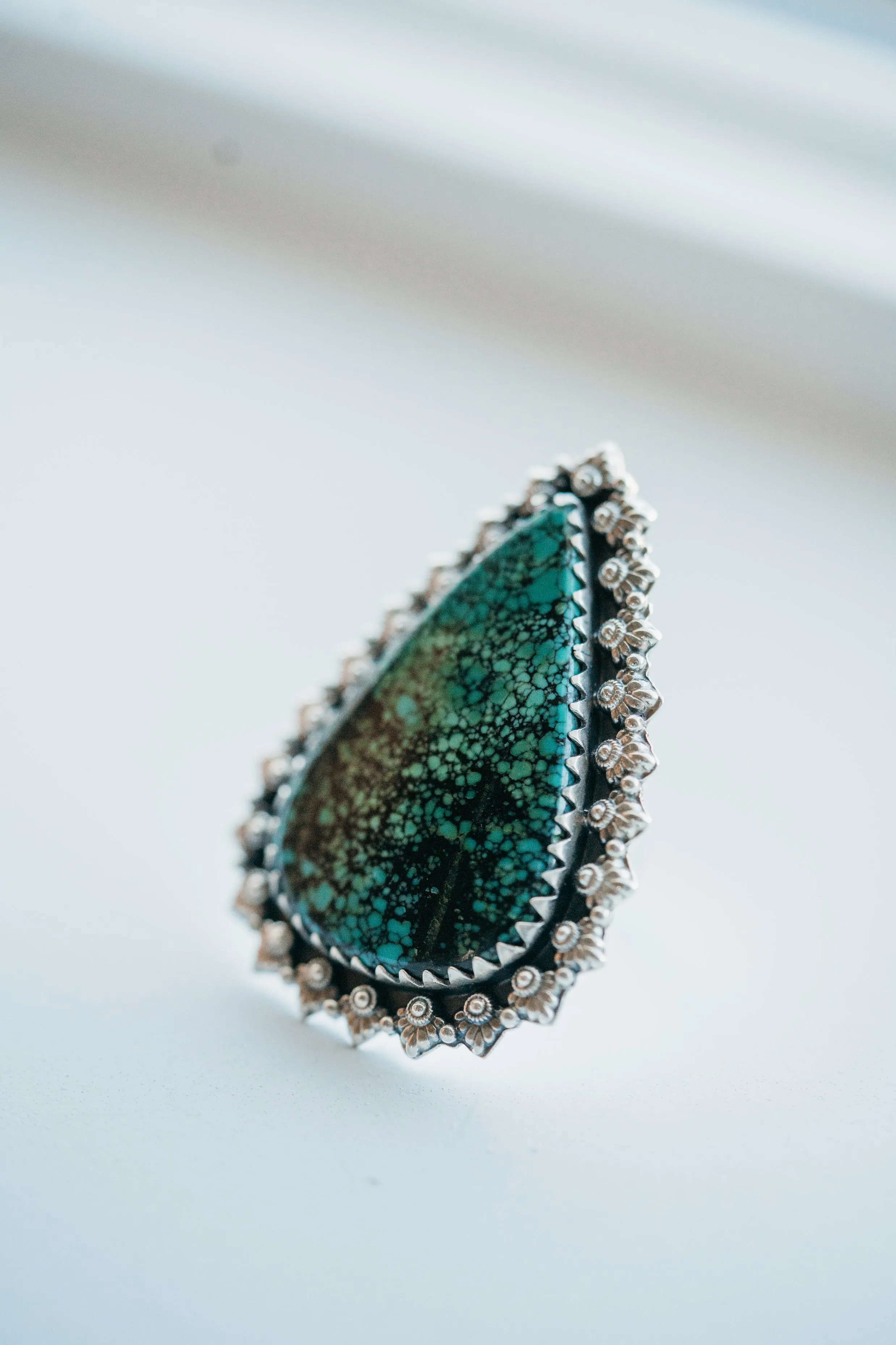 Emilio Ring | #2 | Turquoise sold by Goldie Lew product image thumbnail 2