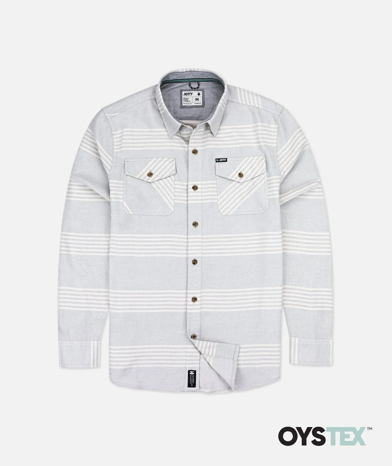 F20 Essex Twill Shirt - Fog sold by JETTY