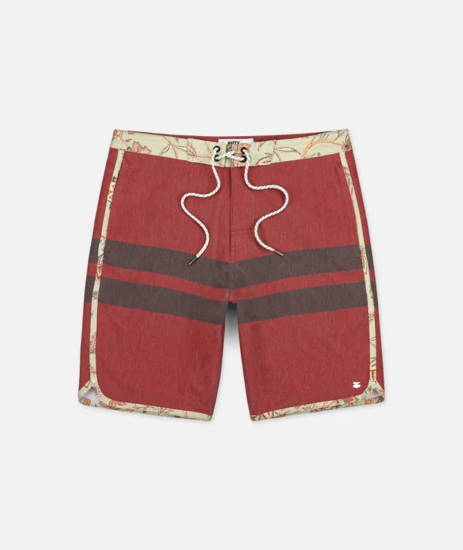 Sandbar Hybrid Boardshort - Red sold by JETTY