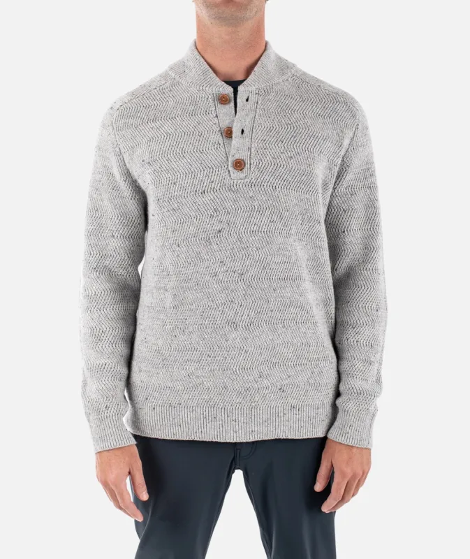 Tack Sweater - Light Grey sold by JETTY