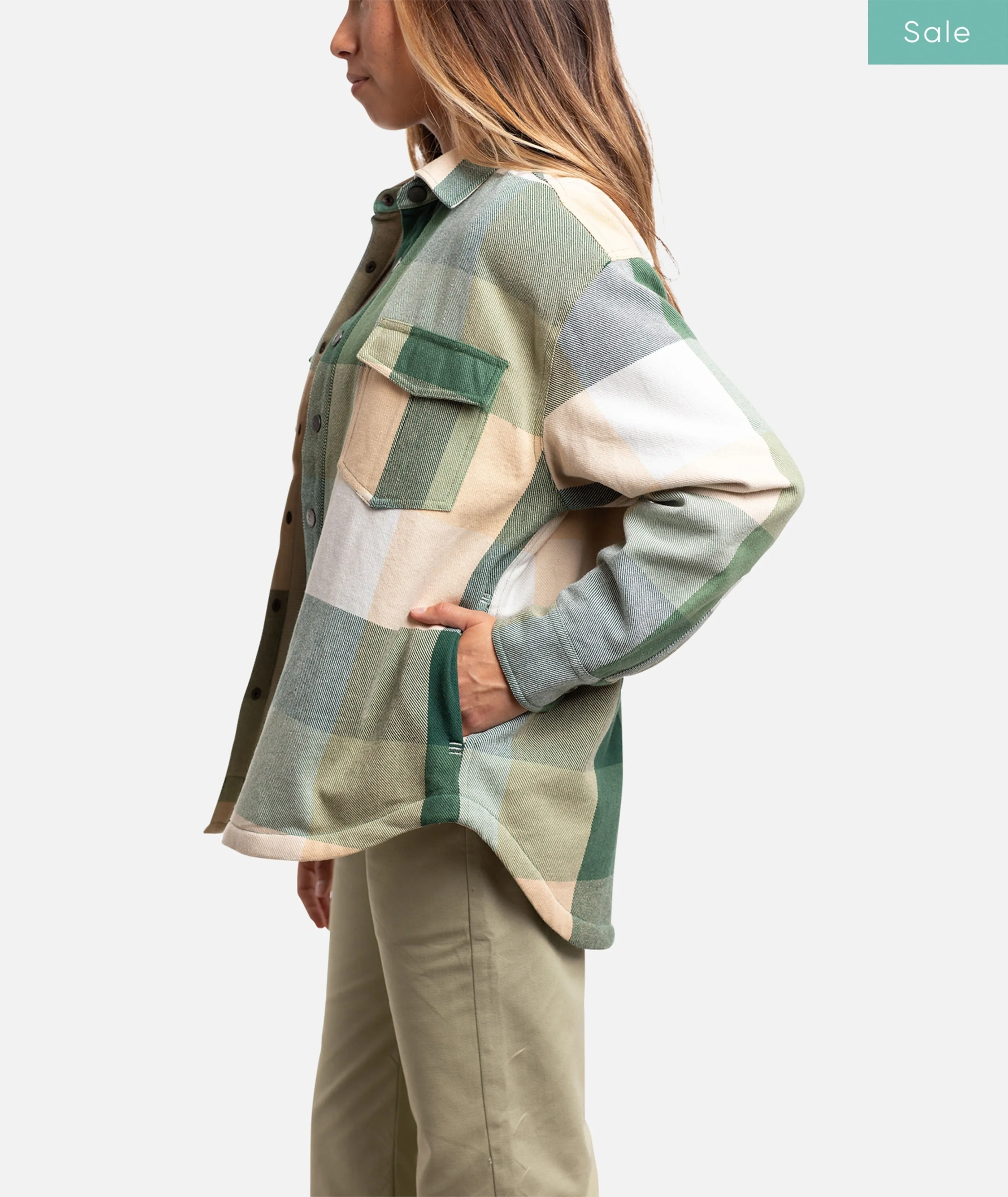 Truss Flannel Jacket - Blonde sold by JETTY product image thumbnail 2