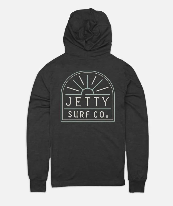 Tomorrow Hooded LST - Charcoal sold by JETTY