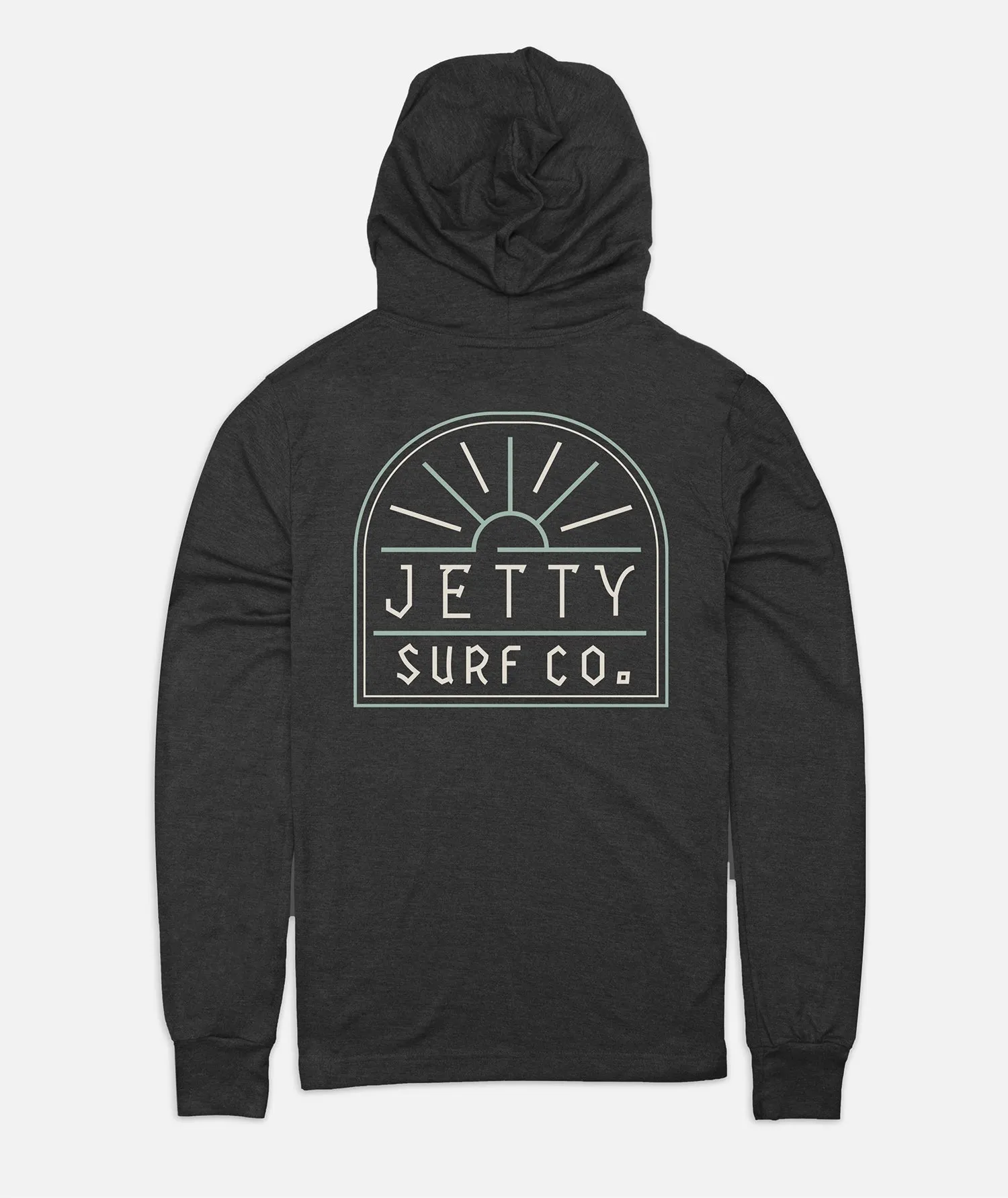 Tomorrow Hooded LST - Charcoal sold by JETTY