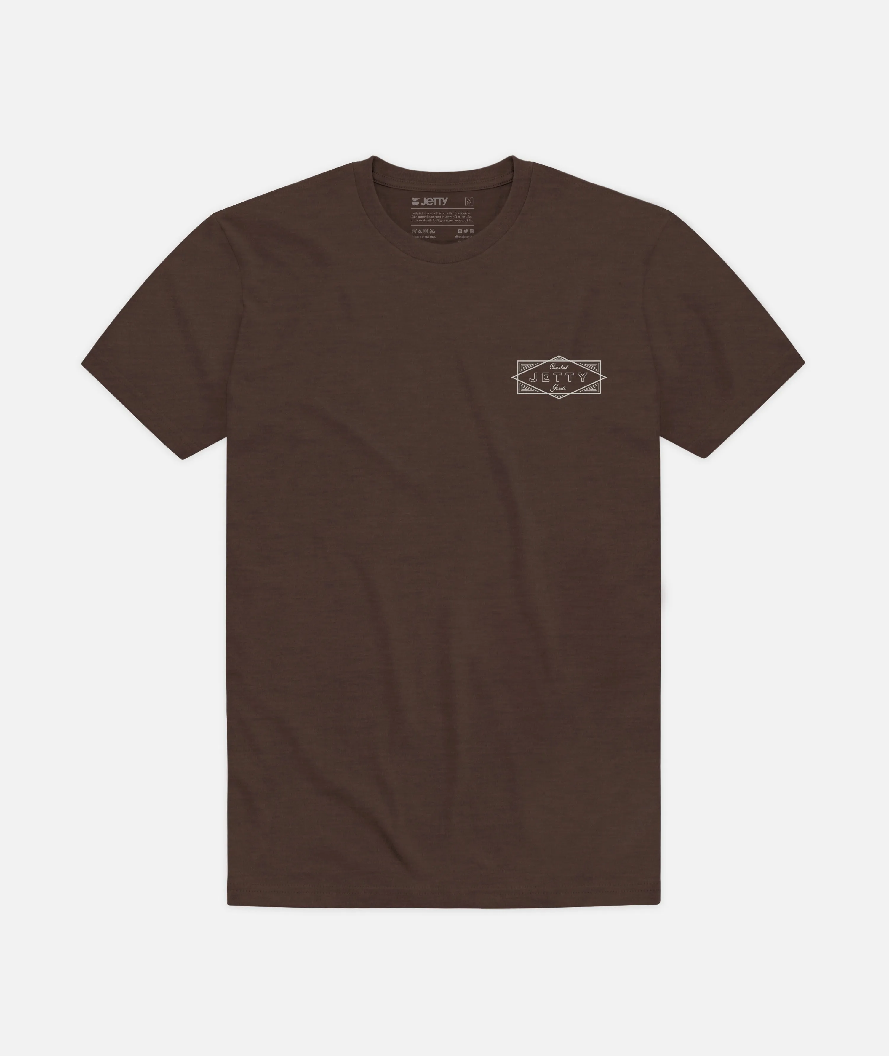 Legacy Tee - Brown sold by JETTY product image thumbnail 2