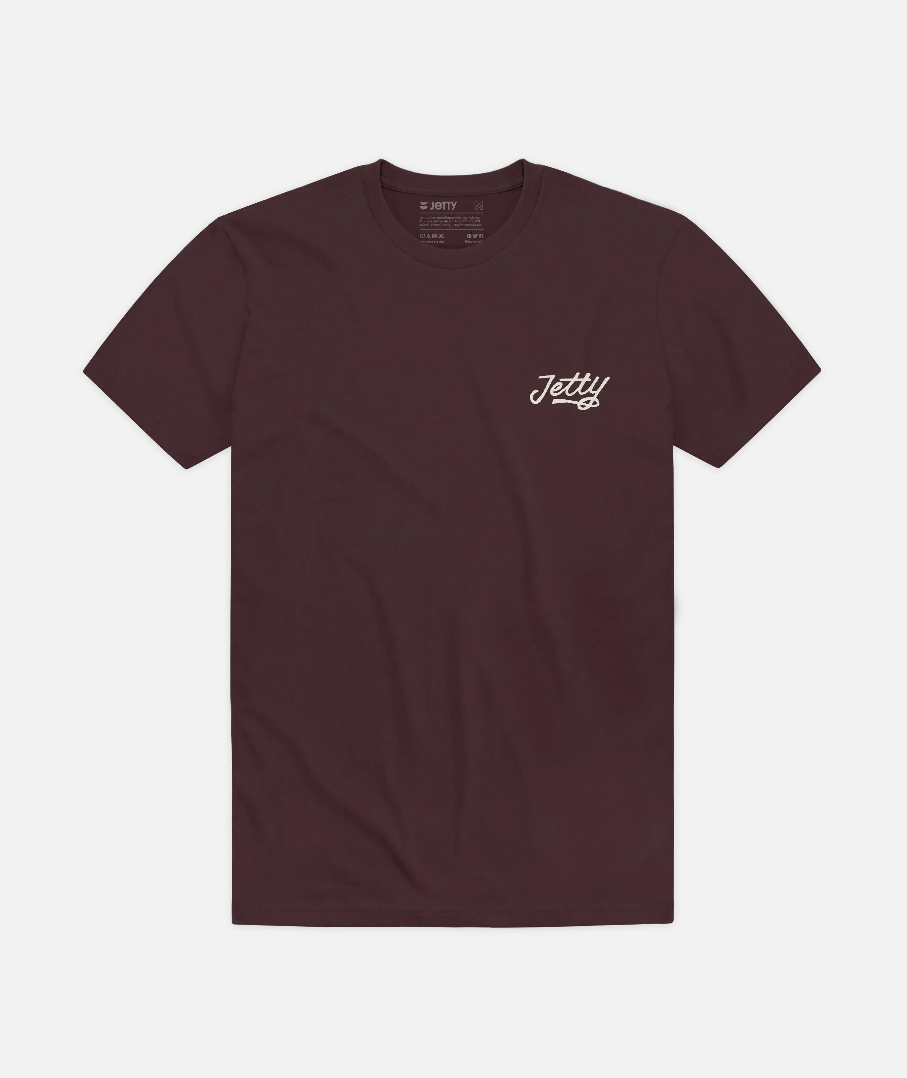Splash Tee - Oxblood Black sold by JETTY product image thumbnail 2