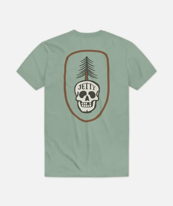 Conifer Tee - Sage Green sold by JETTY