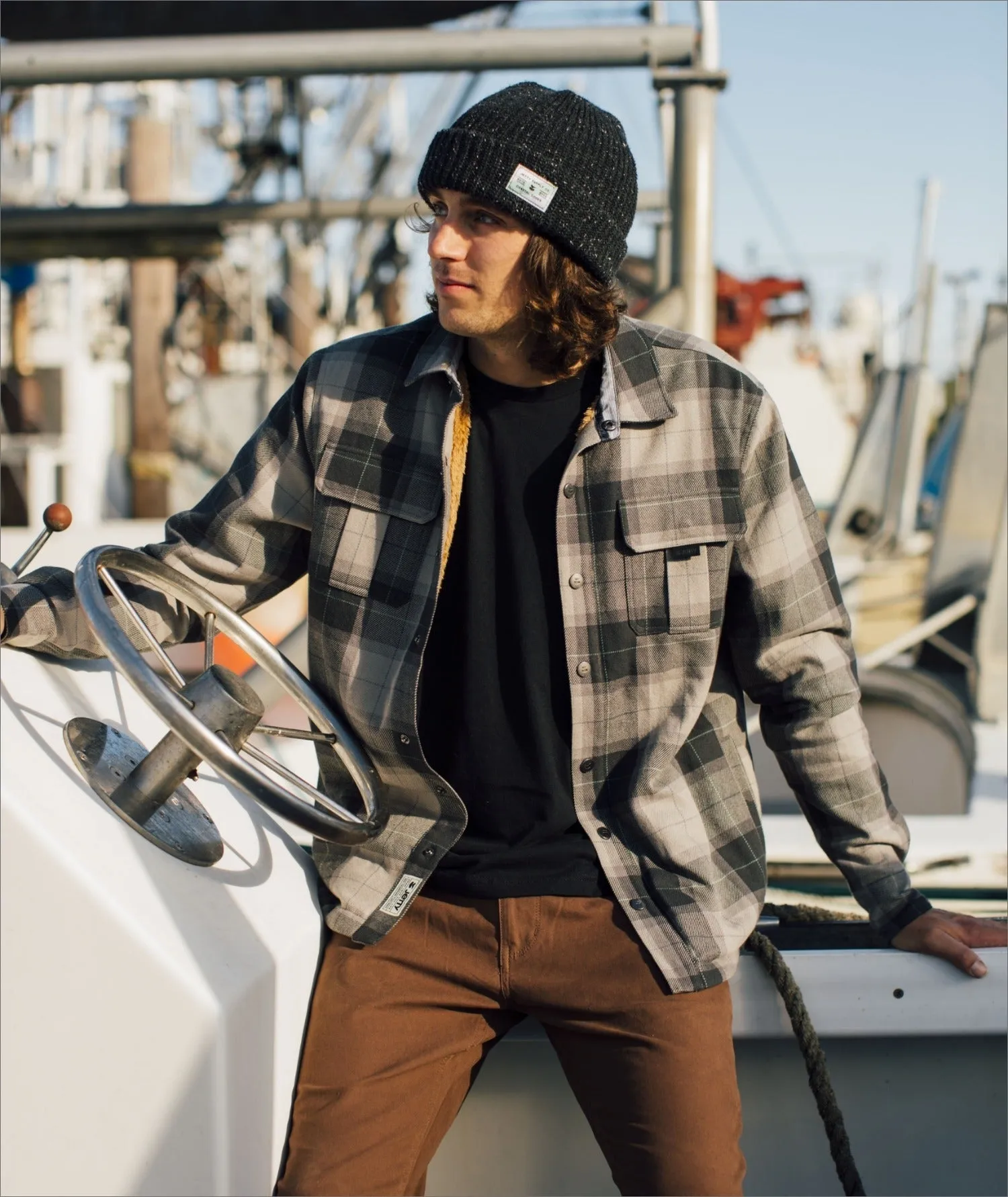 The Sherpa Jacket - Black sold by JETTY product image thumbnail 3