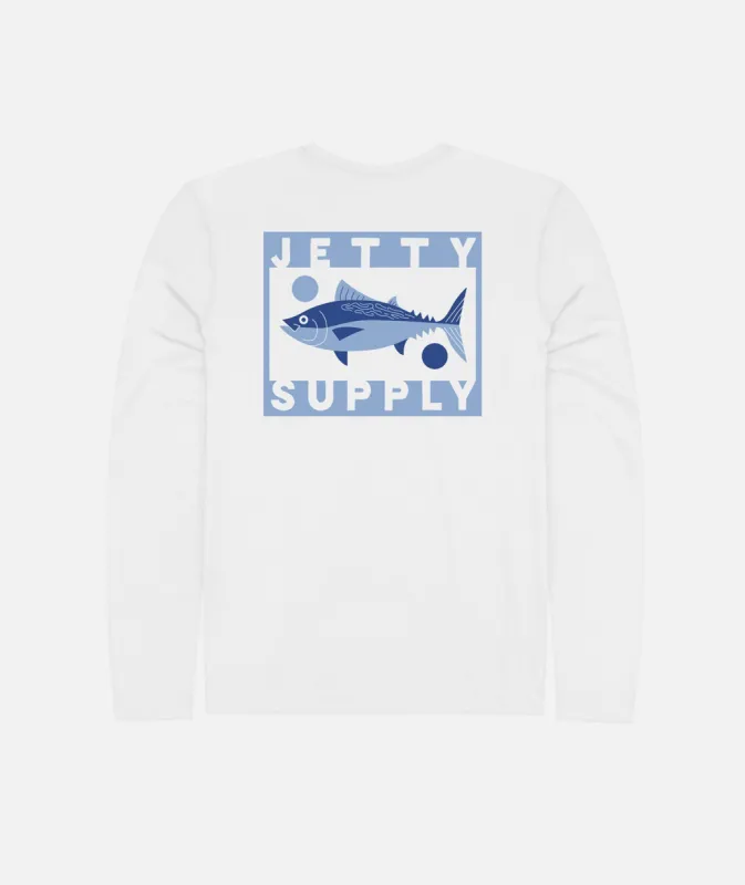 Beach Tuna UV LST - White sold by JETTY