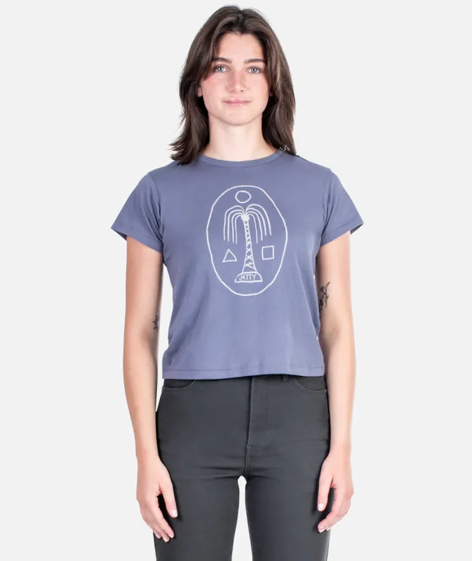 Shaper Tee - Light  Blue sold by JETTY