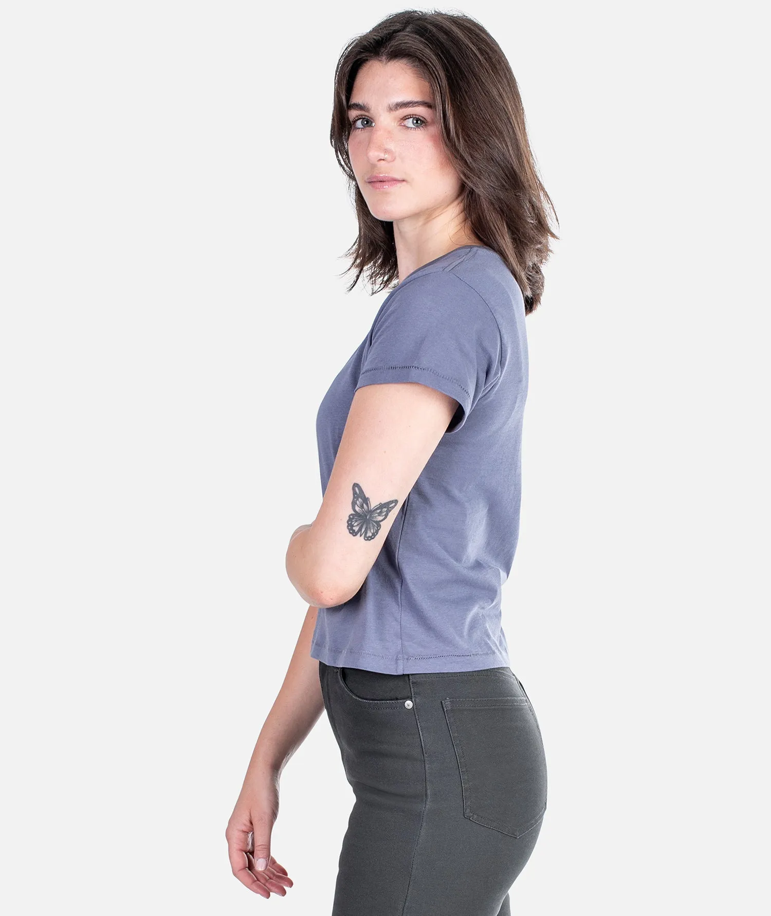 Shaper Tee - Light Blue sold by JETTY product image thumbnail 3