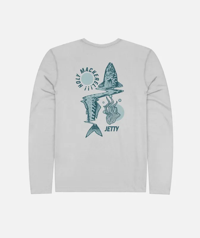 Grom Mackerel UV LST - Grey sold by JETTY