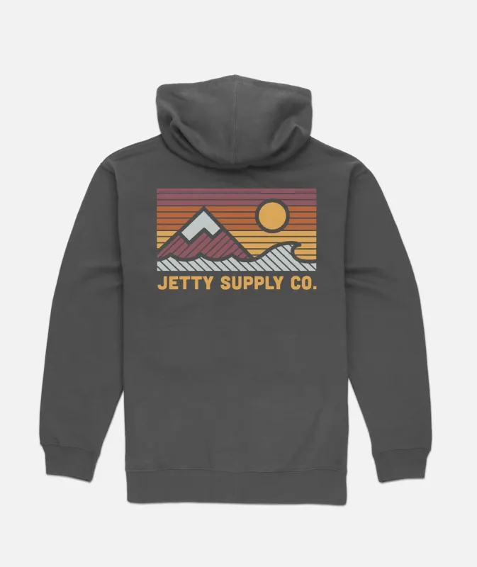 Seamount Hoodie - Charcoal sold by JETTY