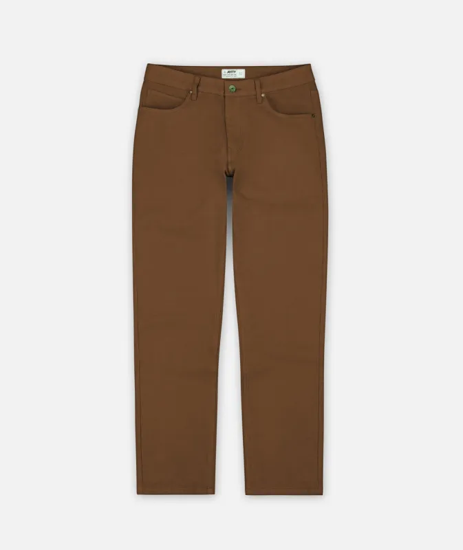 F24 Bedrock pant - Brown sold by JETTY