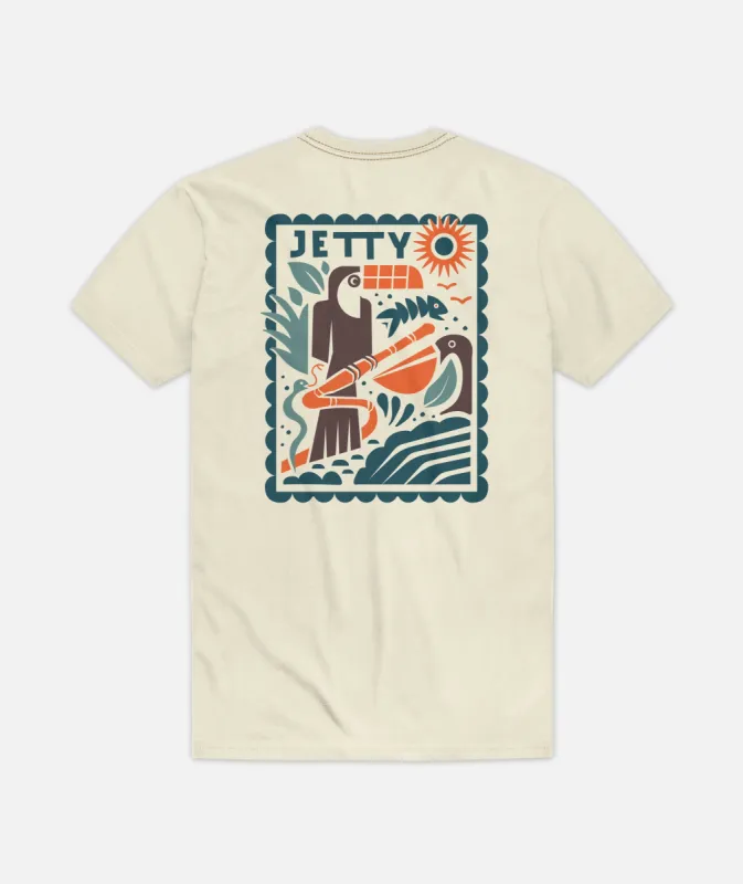 Toucan Tee - Tan sold by JETTY