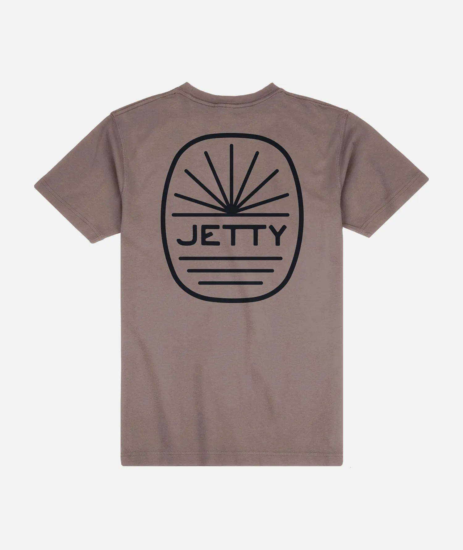 Rays Tee - Grey sold by JETTY