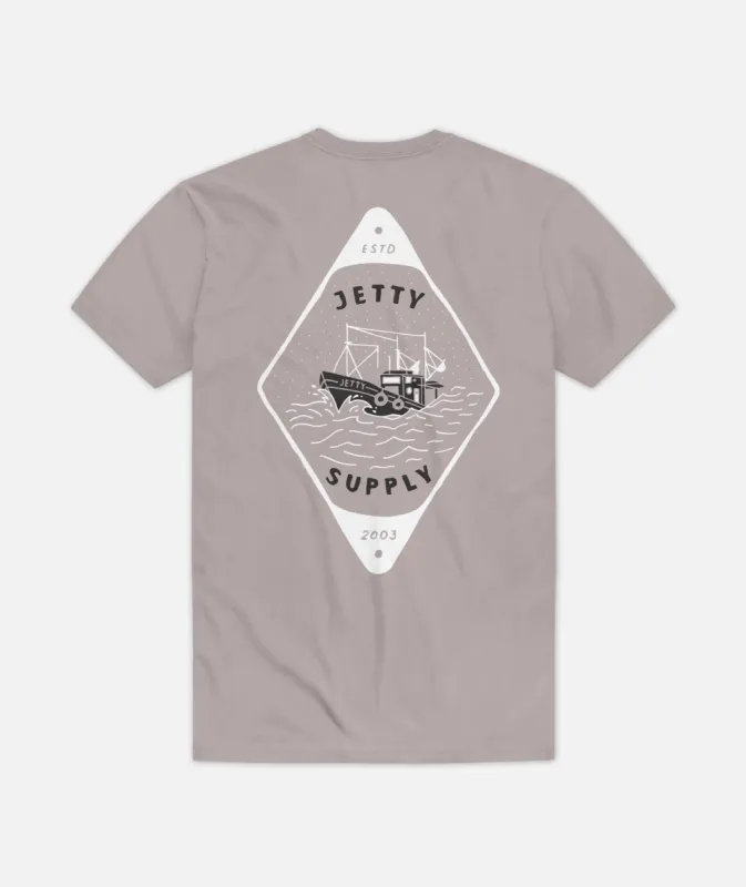 Grom Keel UV Tee - Grey sold by JETTY