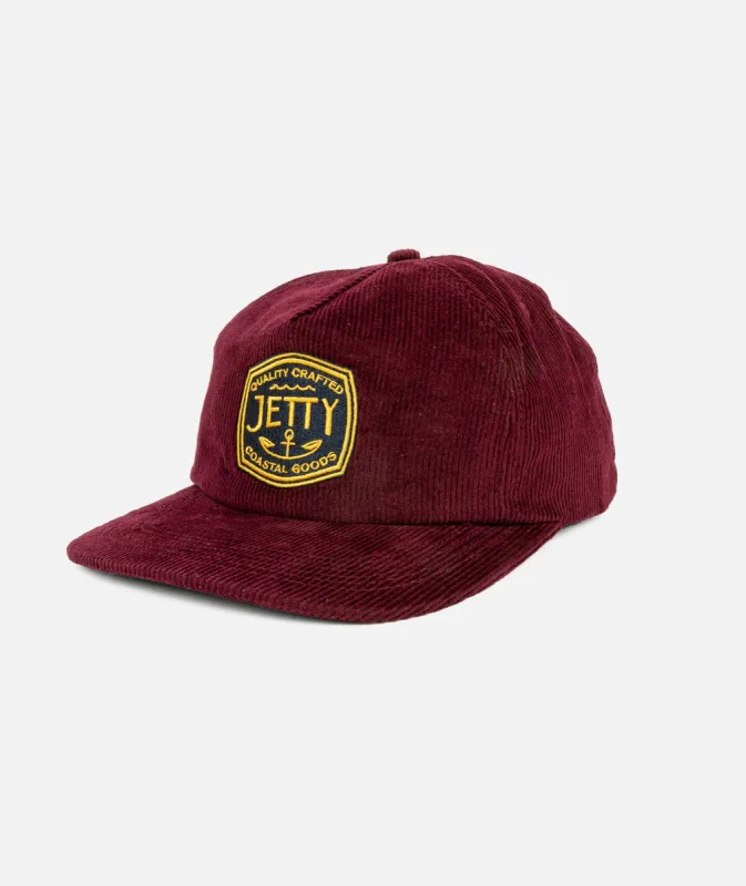 Fleet Snapback - Oxblood sold by JETTY