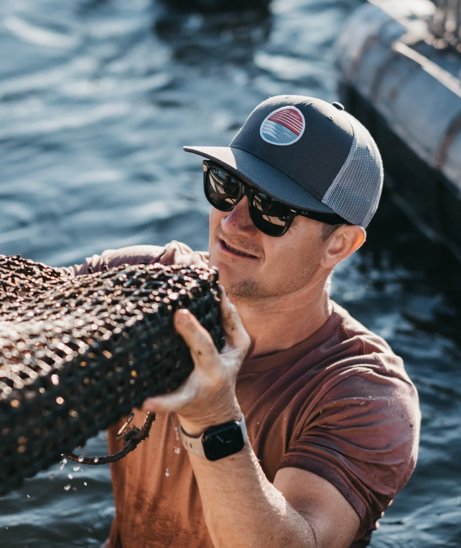 Lances Snapback - Charcoal sold by JETTY product image thumbnail 3