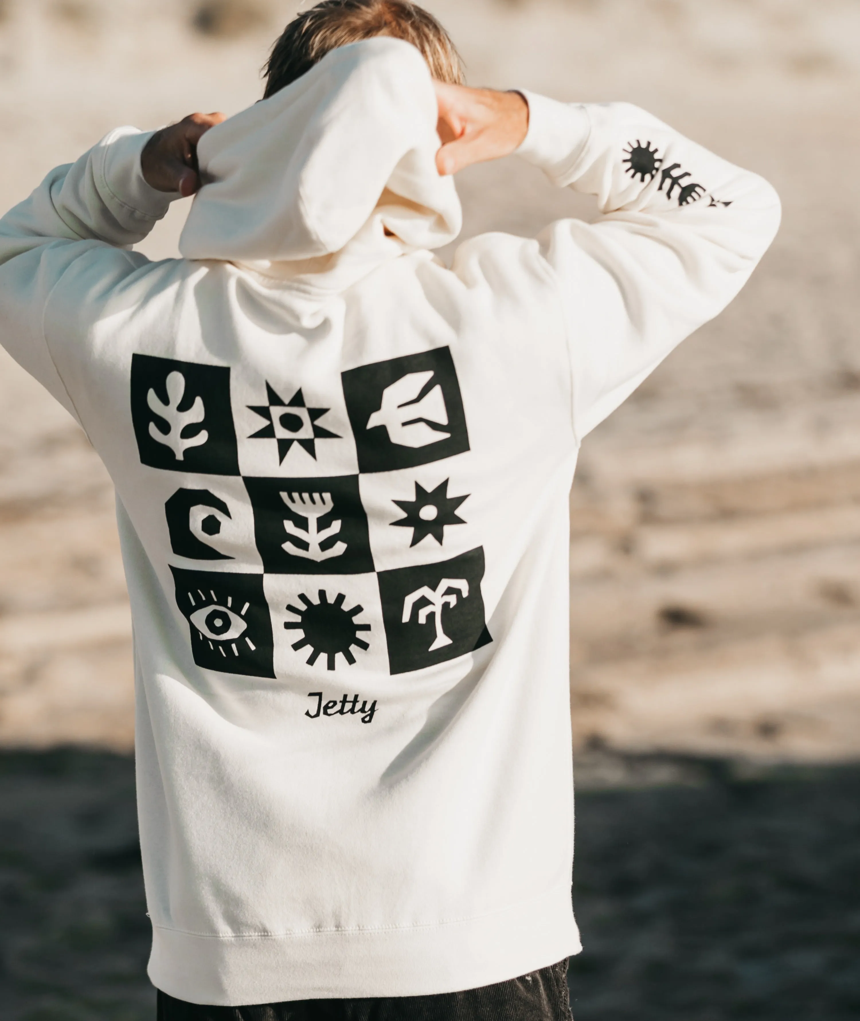 Tokens Hoodie - Bone sold by JETTY product image thumbnail 3