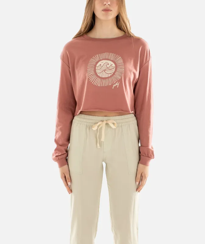 Rays Long Sleeve - Mauve sold by JETTY