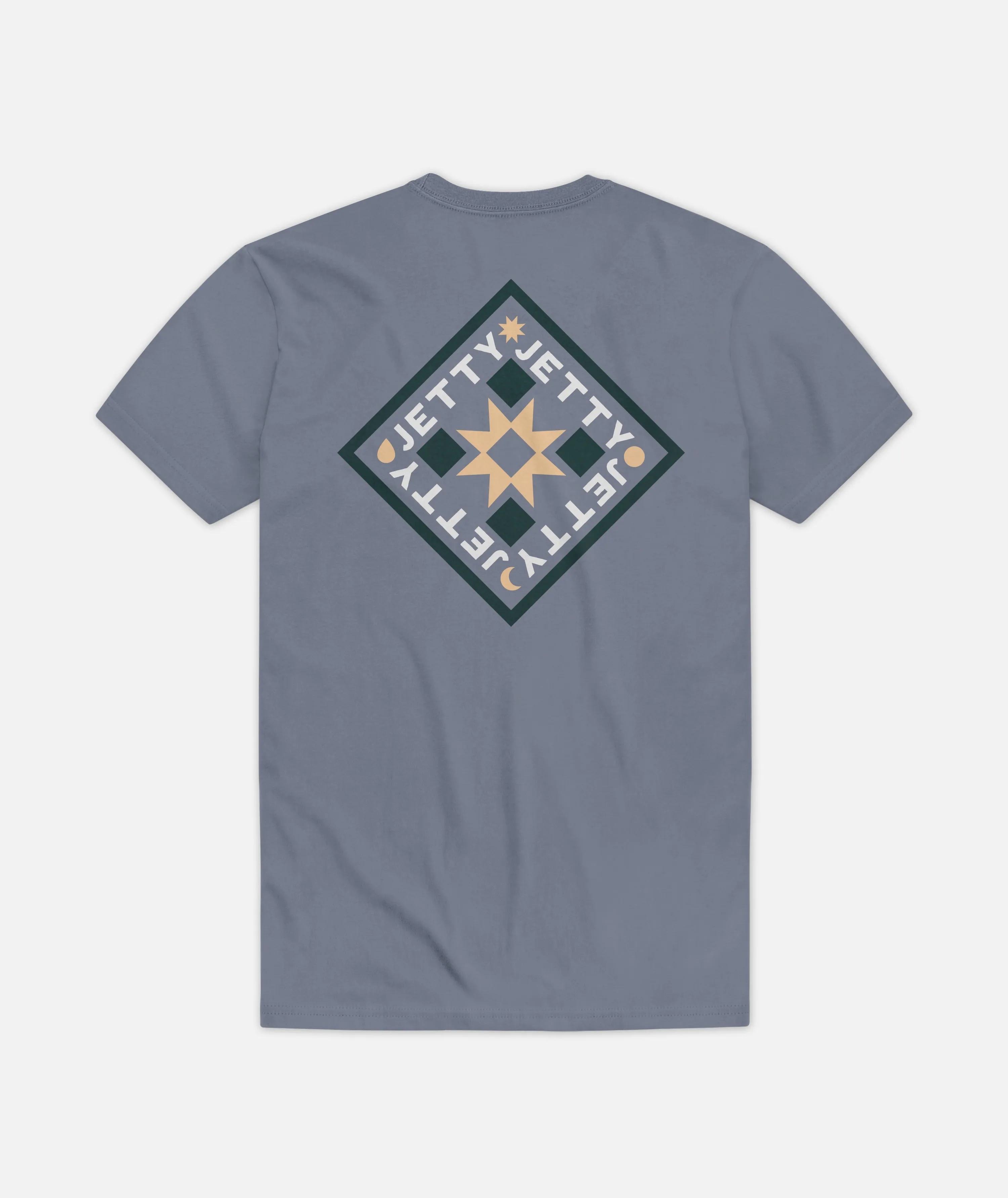 Desert Sun Pocket Tee - Fog sold by JETTY