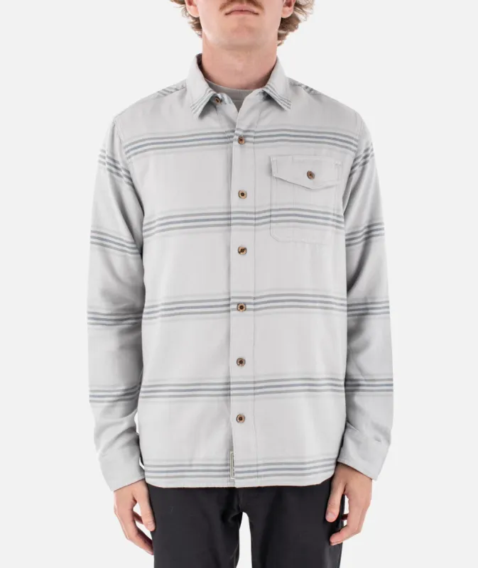 Essex Oyster Twill Shirt - Fog made by JETTY